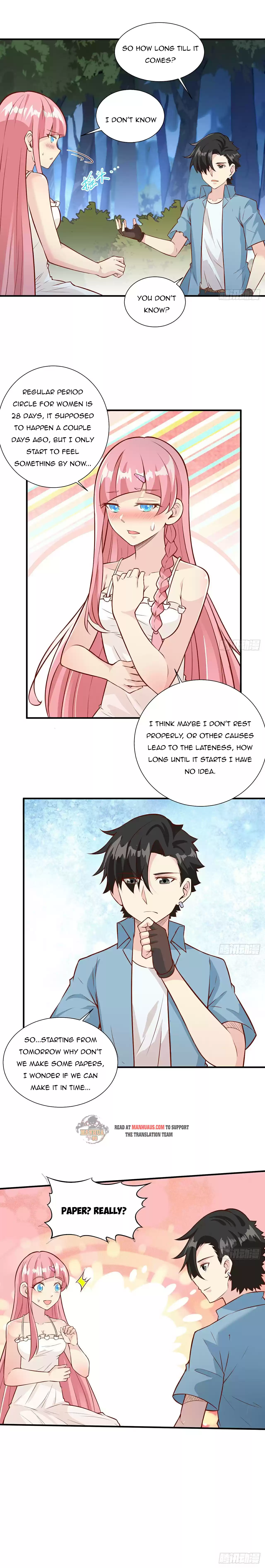 Survive On A Deserted Island With Beautiful Girls Chapter 34