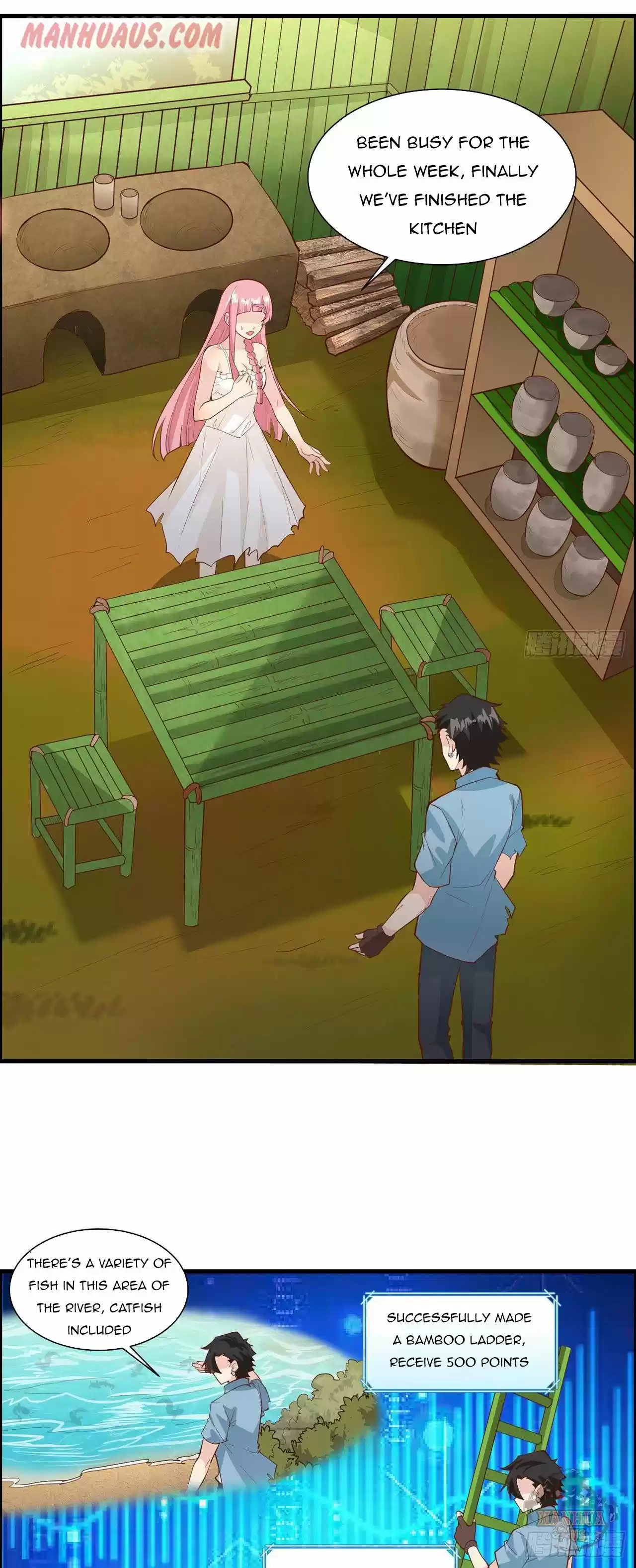 Survive On A Deserted Island With Beautiful Girls Chapter 37