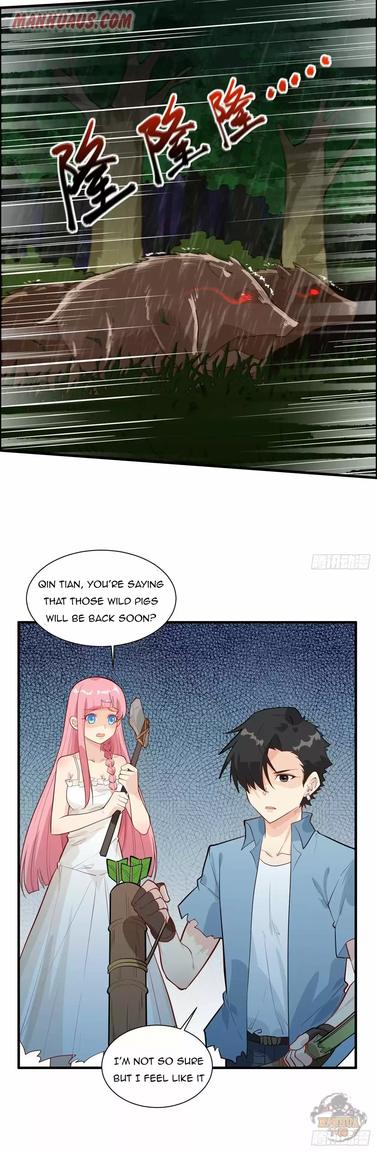 Survive On A Deserted Island With Beautiful Girls Chapter 40