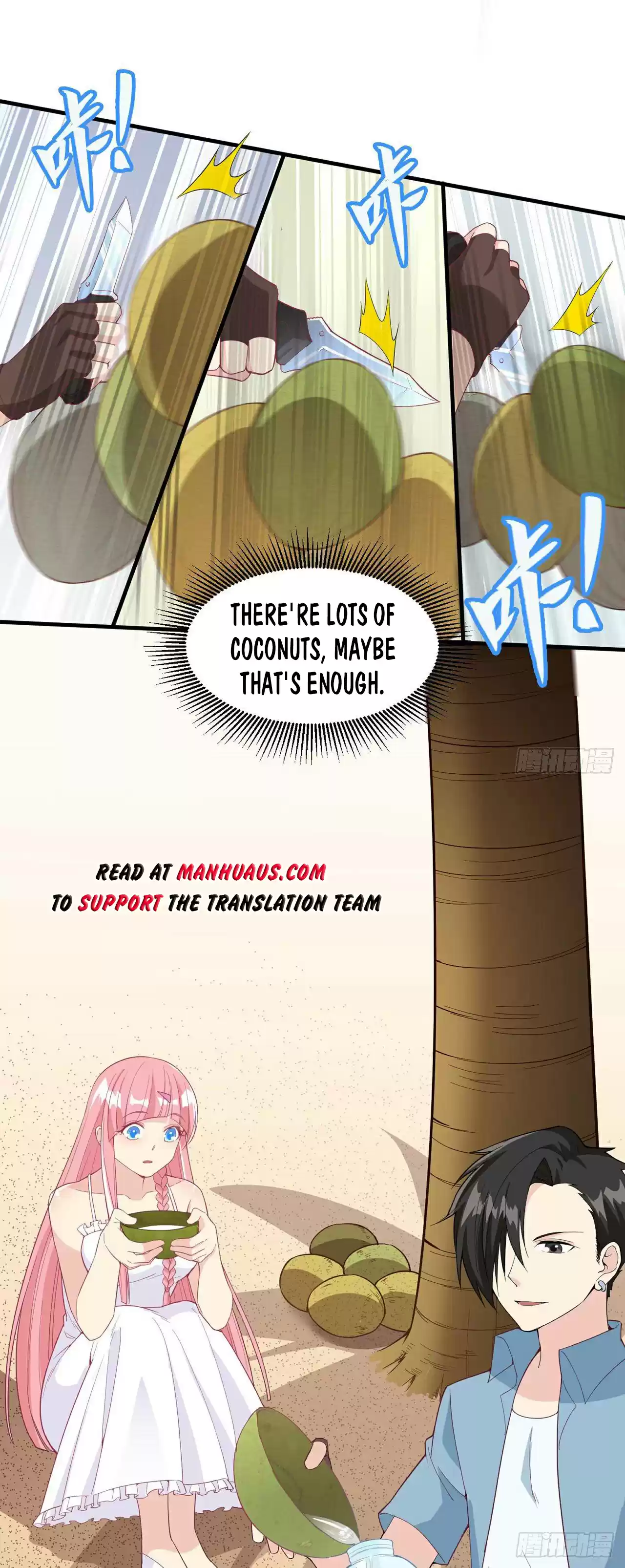 Survive On A Deserted Island With Beautiful Girls Chapter 5