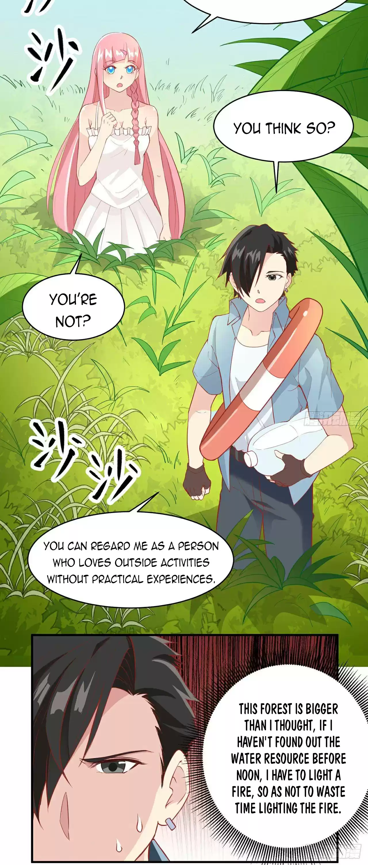 Survive On A Deserted Island With Beautiful Girls Chapter 5