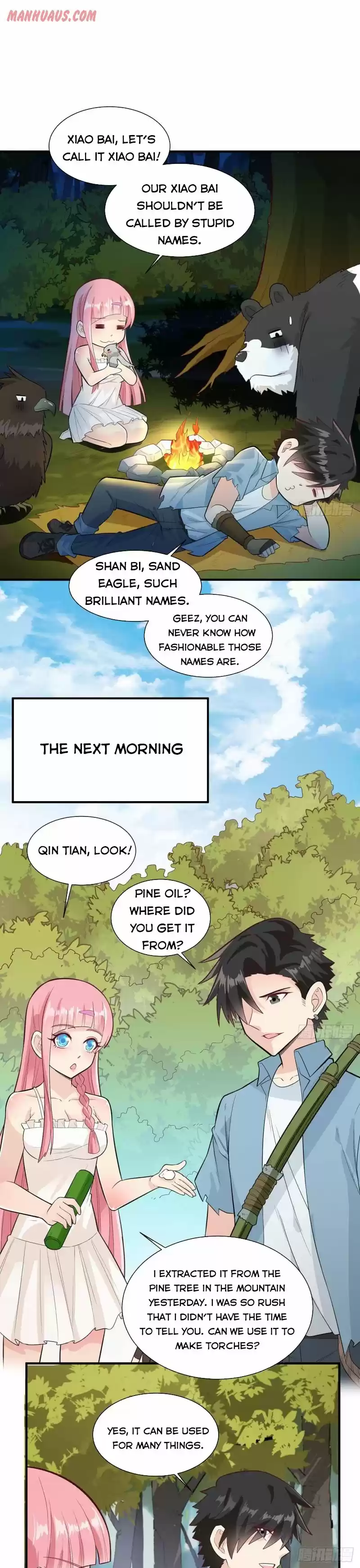 Survive On A Deserted Island With Beautiful Girls Chapter 51