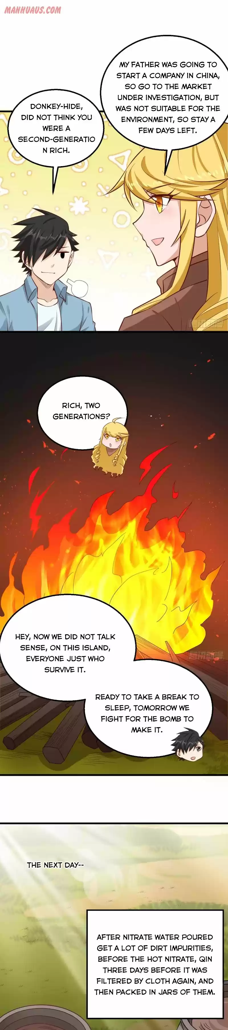 Survive On A Deserted Island With Beautiful Girls Chapter 59