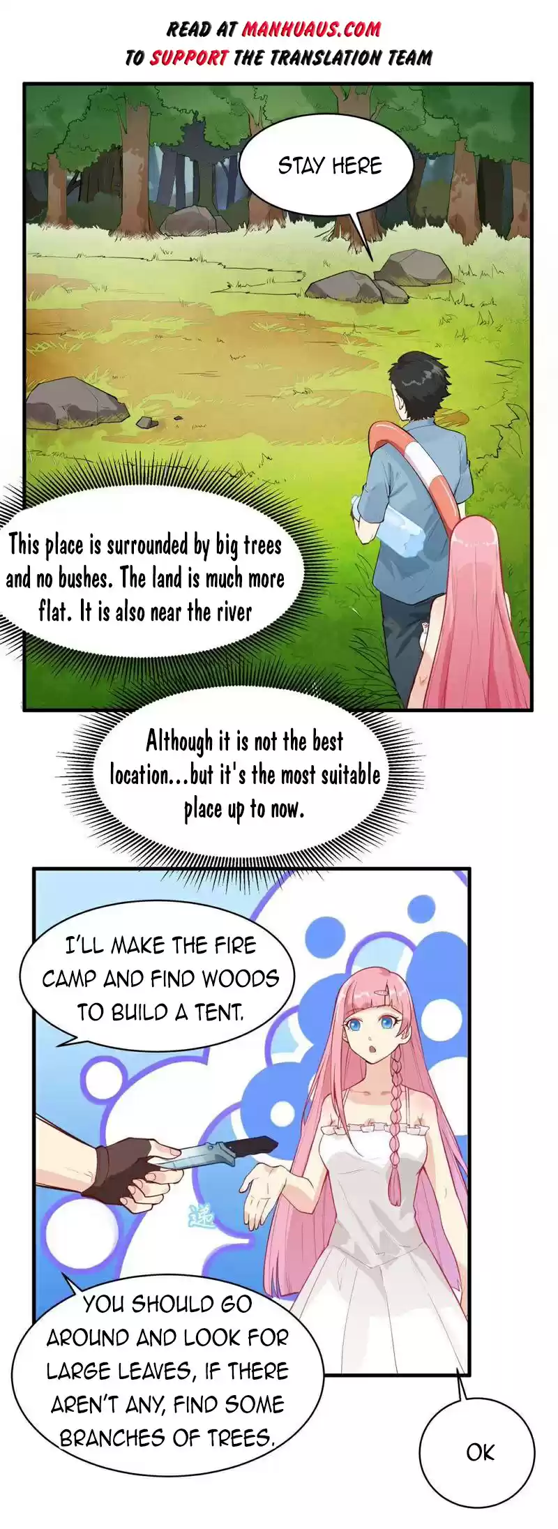 Survive On A Deserted Island With Beautiful Girls Chapter 6