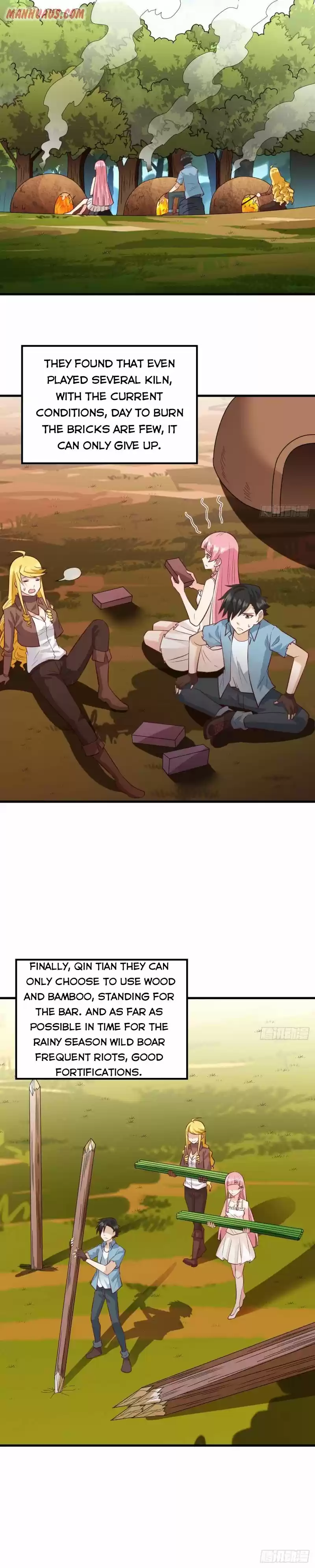 Survive On A Deserted Island With Beautiful Girls Chapter 60