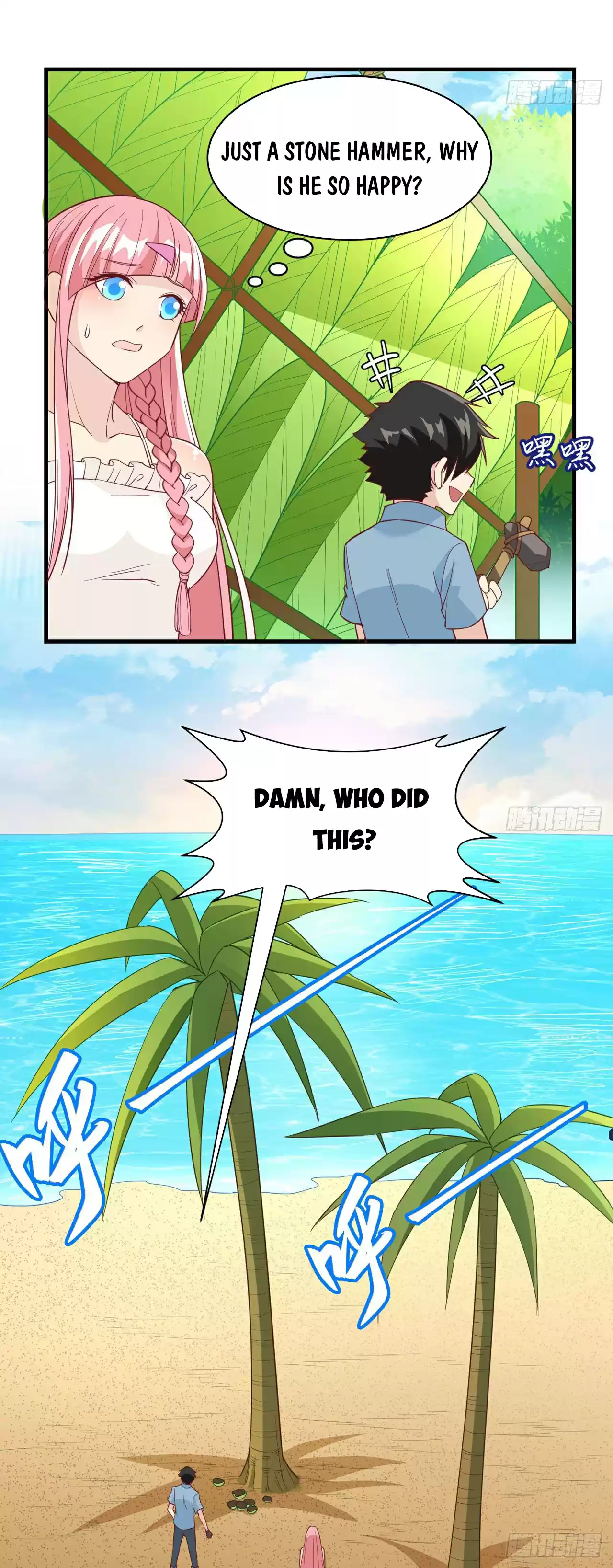 Survive On A Deserted Island With Beautiful Girls Chapter 9