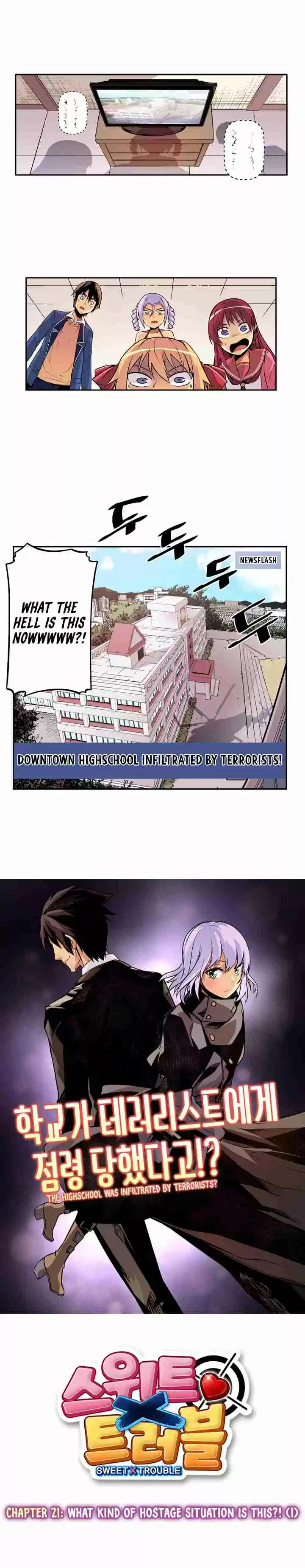 Sweet X Trouble Ch. 21 What kind of Hostage Situation is this?! (1)
