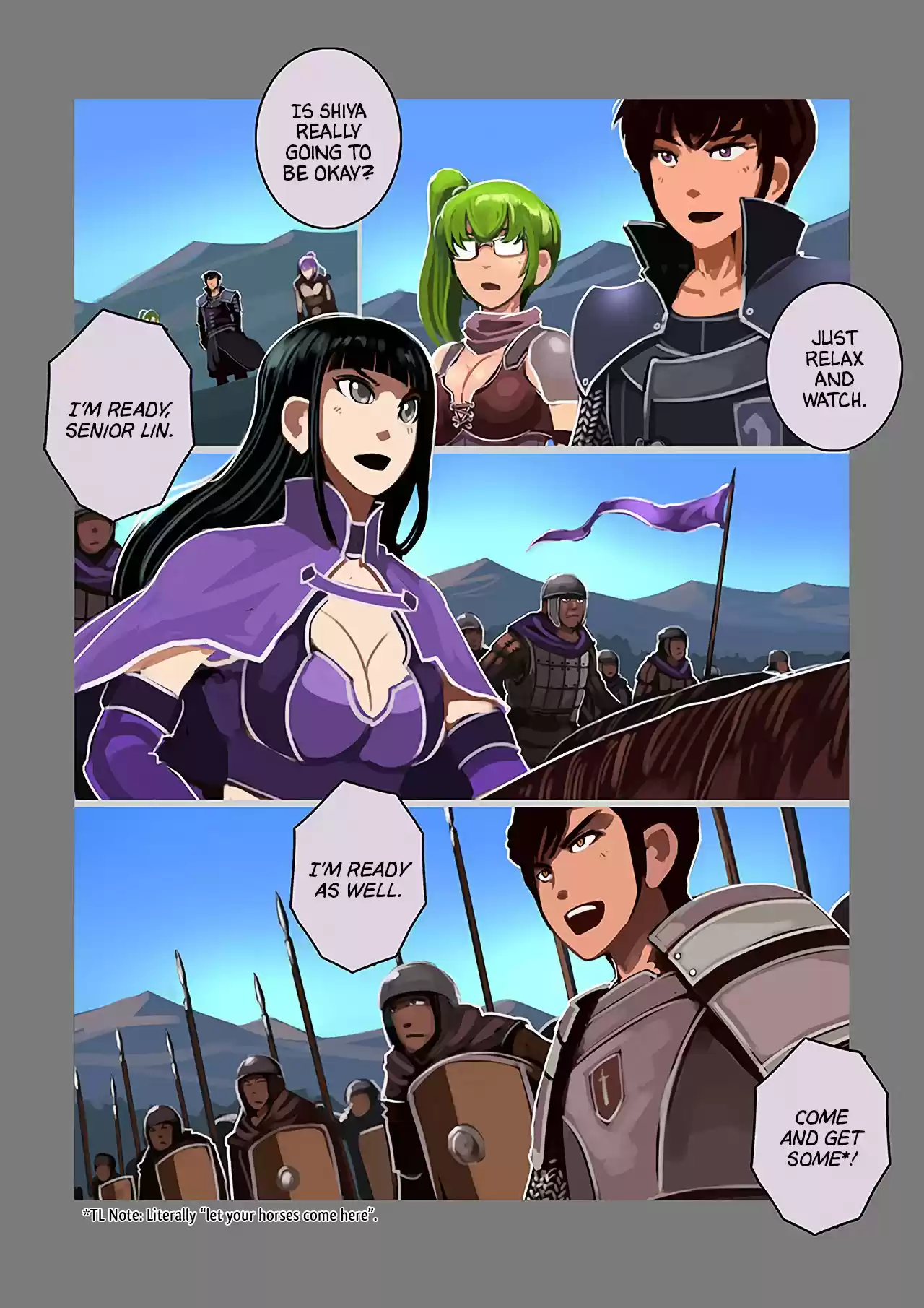 Sword Empire Ch. 10.1 Song of the Warrior Goddess