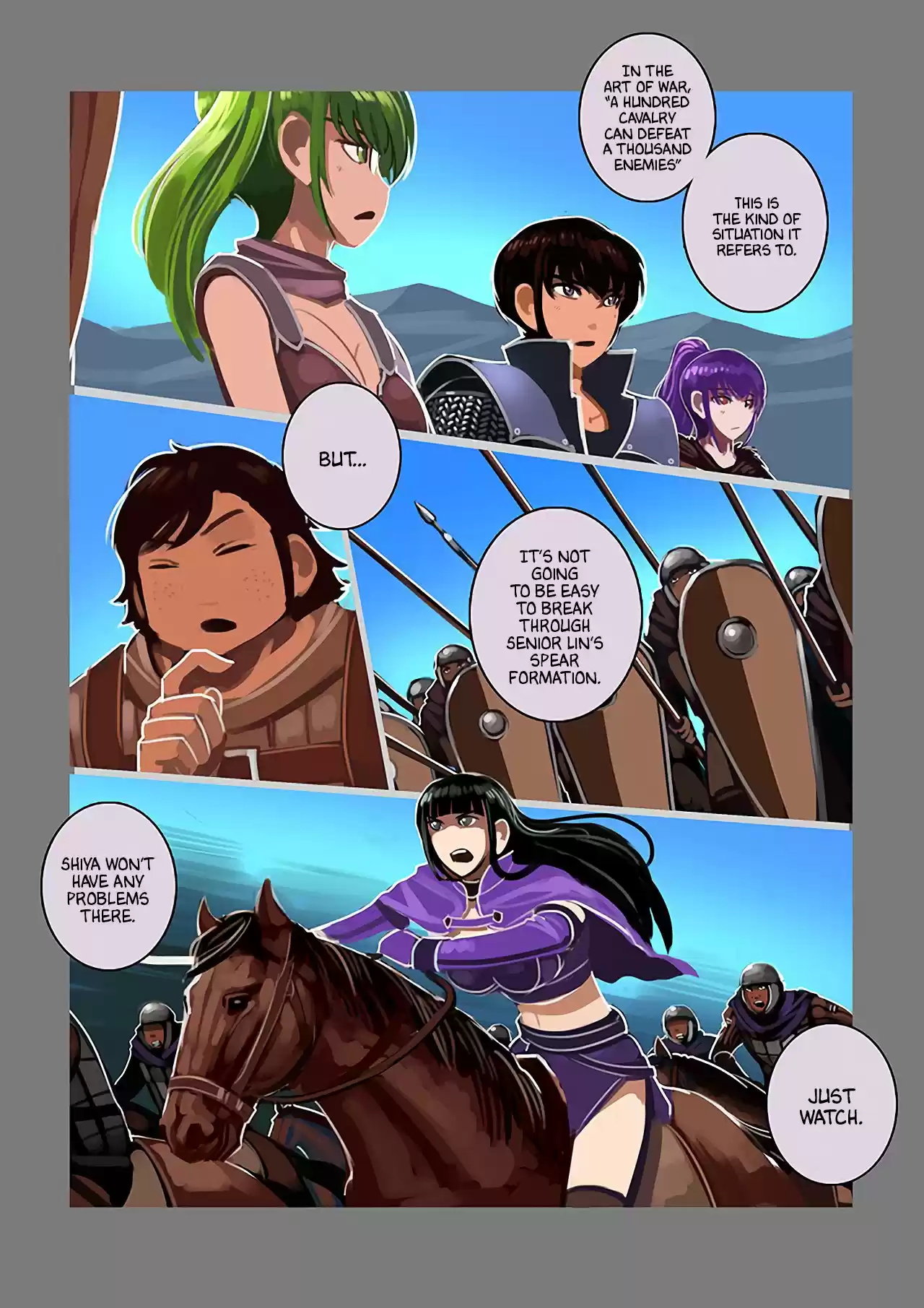 Sword Empire Ch. 10.1 Song of the Warrior Goddess