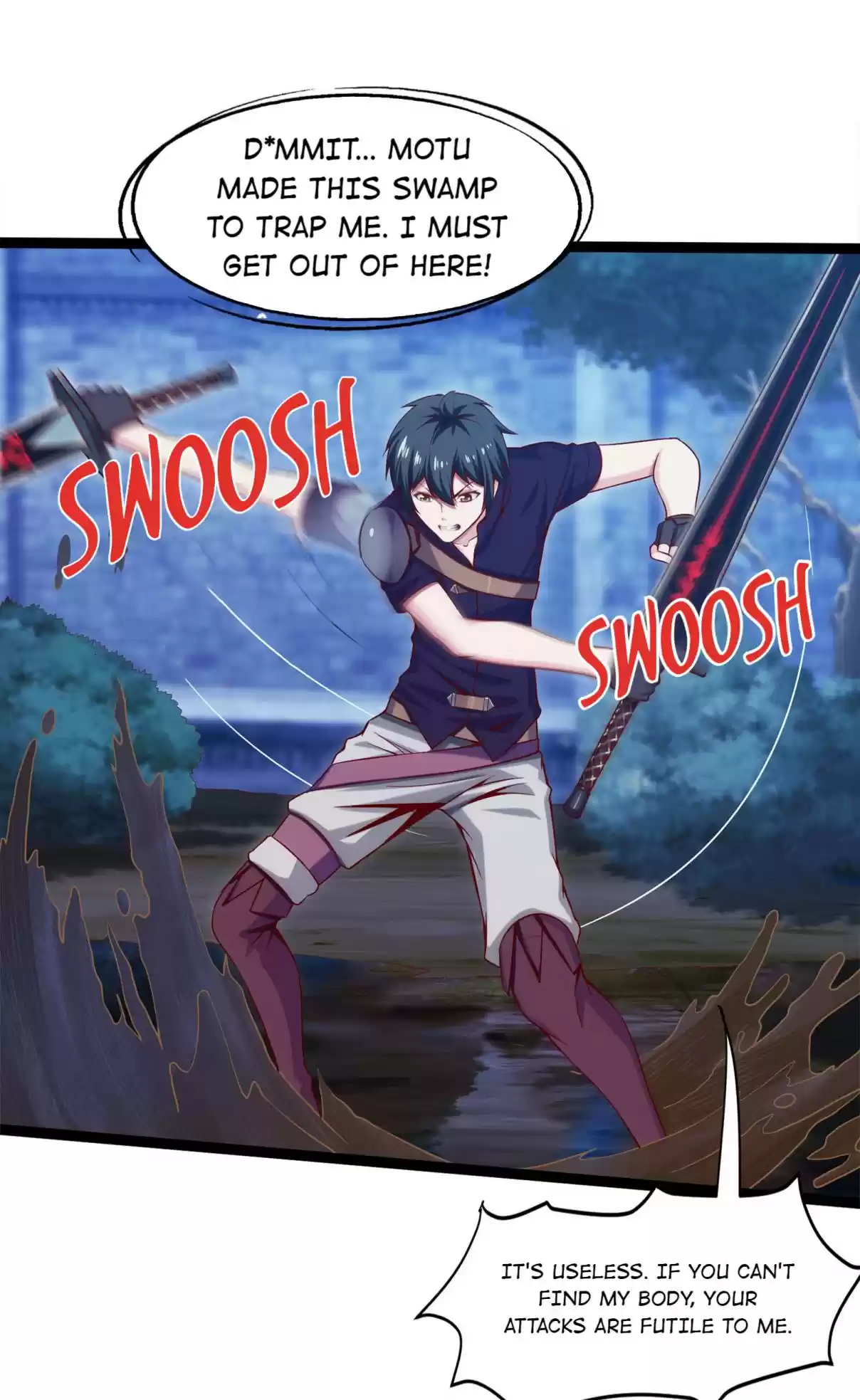 Swordmaster of Warcraft: Invasion of the Otherworld 17 Deadly Swamp