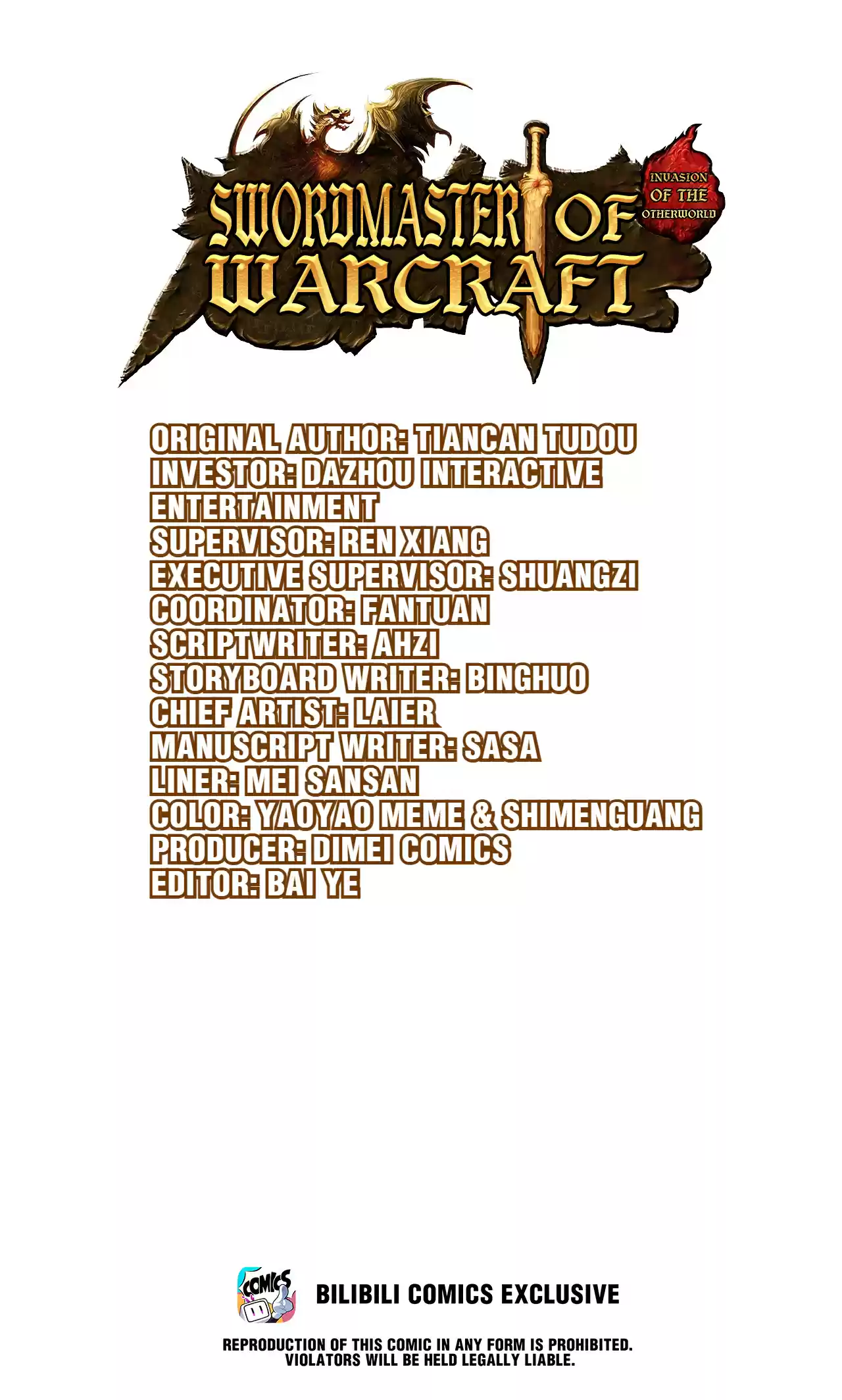 Swordmaster of Warcraft: Invasion of the Otherworld 3 You Must Live On