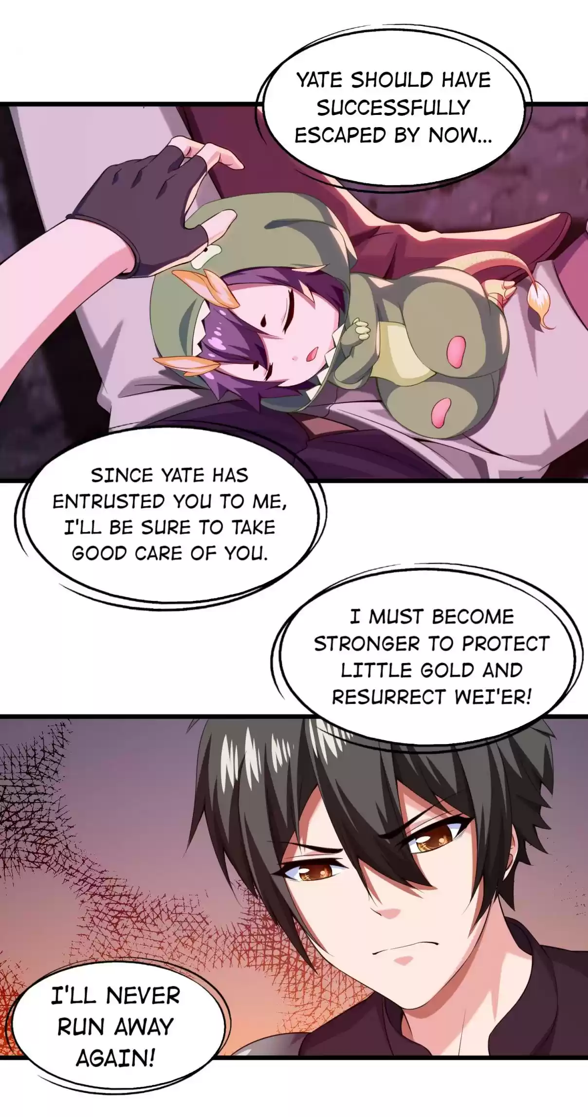 Swordmaster of Warcraft: Invasion of the Otherworld 7.0 The Birth of Little Gold