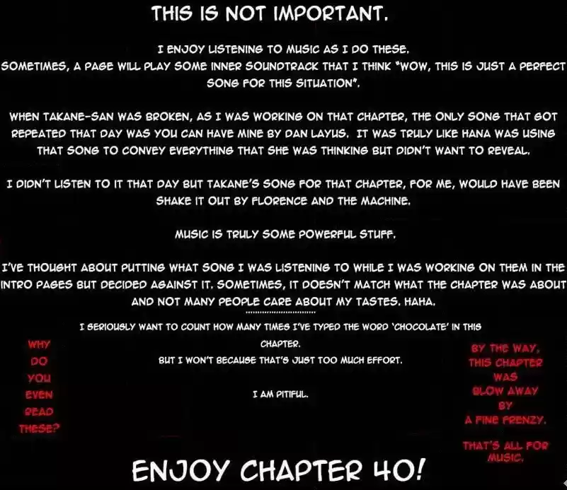 Takane to Hana Vol. 8 Ch. 40