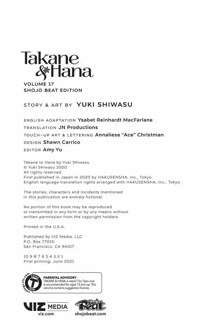 Takane to Hana Vol.17 Ch.095