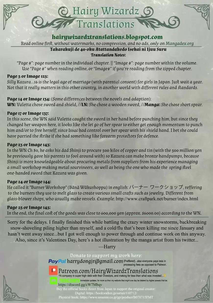 Takarakuji de 40-oku Atattandakedo Isekai ni Ijuu Suru 20