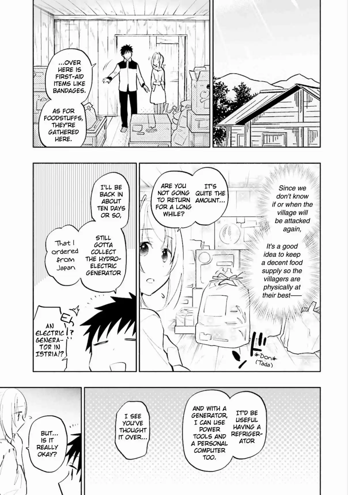 Takarakuji de 40 oku Atattandakedo Isekai ni Ijuu Suru Vol. 3 Ch. 14 Efficacy of Food