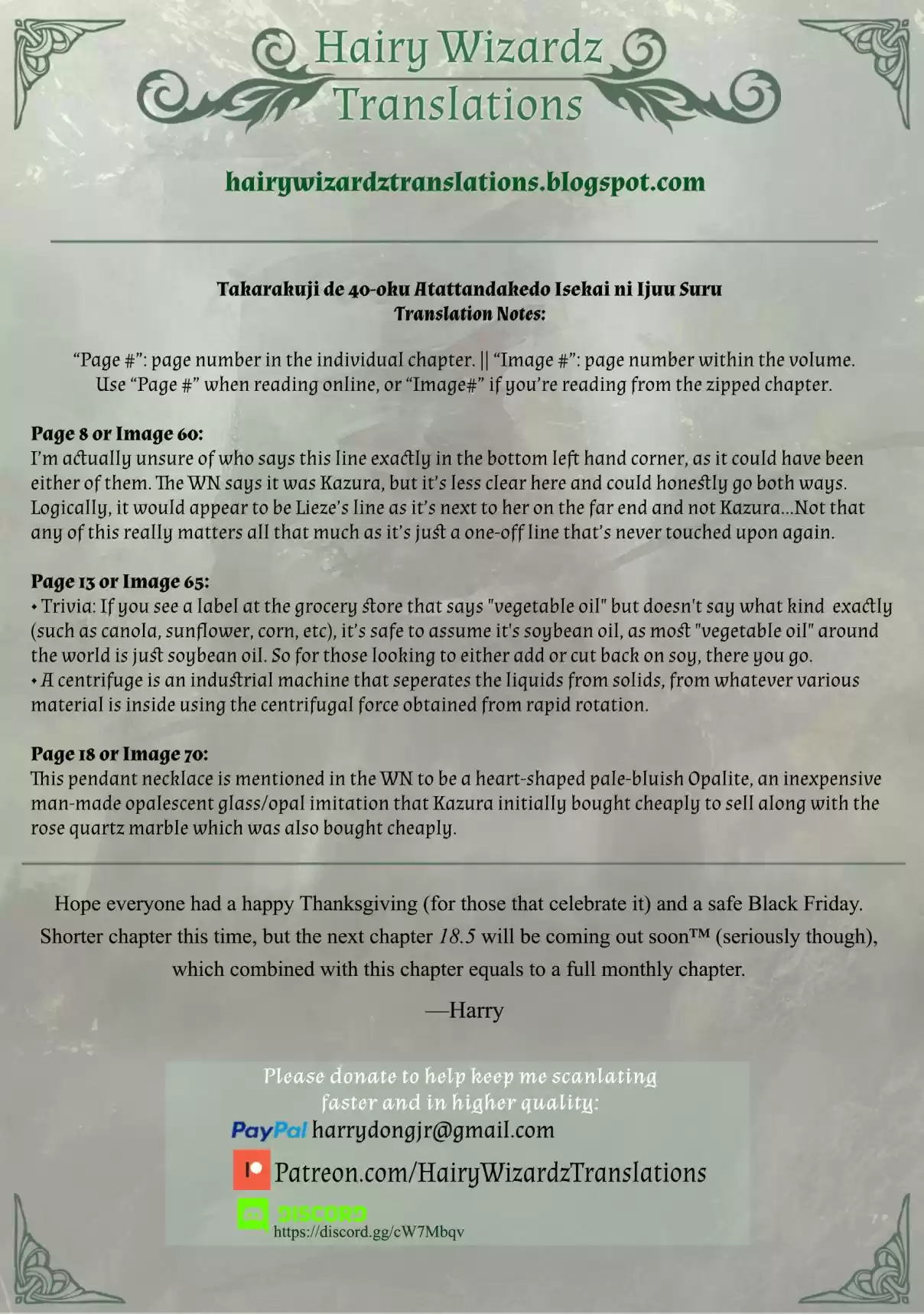 Takarakuji de 40 oku Atattandakedo Isekai ni Ijuu Suru Vol. 4 Ch. 18 Heavy Order