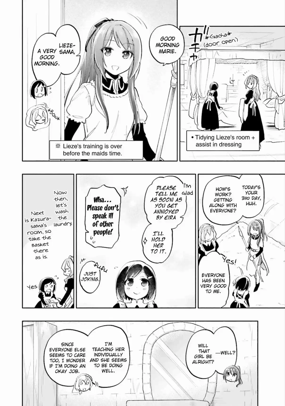 Takarakuji de 40 oku Atattandakedo Isekai ni Ijuu Suru Vol. 4 Ch. 18.5 Eira & Marie