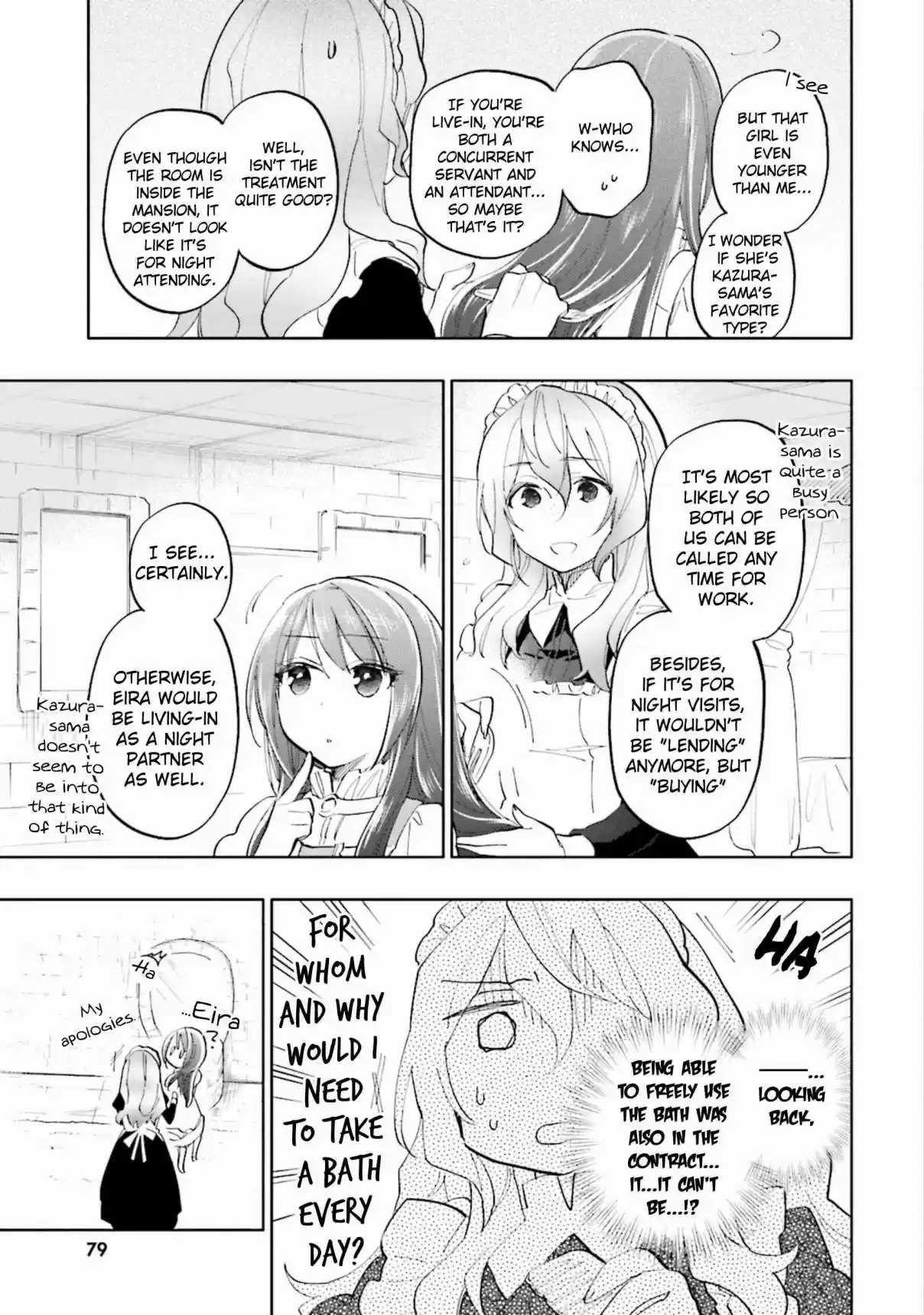 Takarakuji de 40 oku Atattandakedo Isekai ni Ijuu Suru Vol. 4 Ch. 18.5 Eira & Marie