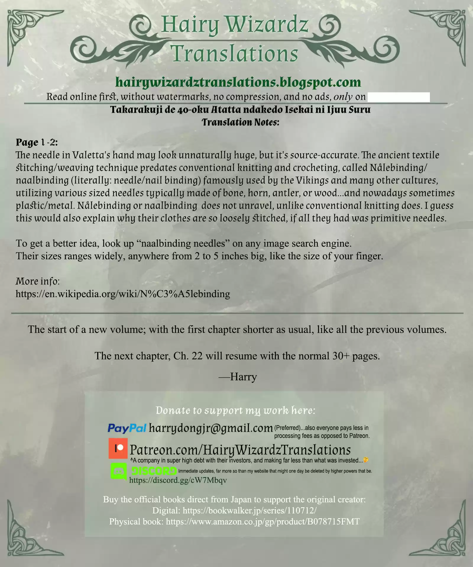 Takarakuji de 40-oku Atattandakedo Isekai ni Ijuu Suru vol.5 ch.21