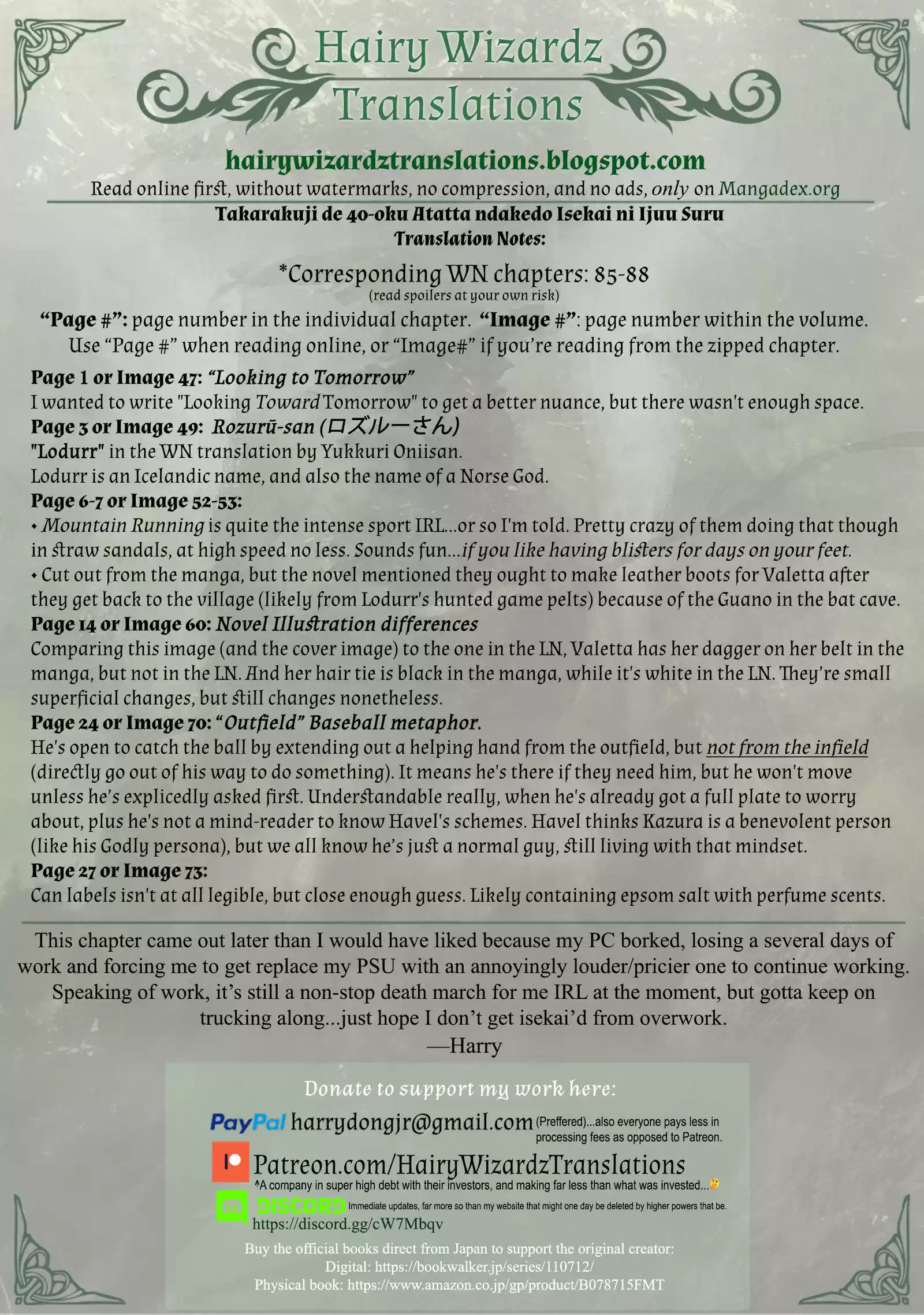 Takarakuji de 40-oku Atattandakedo Isekai ni Ijuu Suru vol.5 ch.23