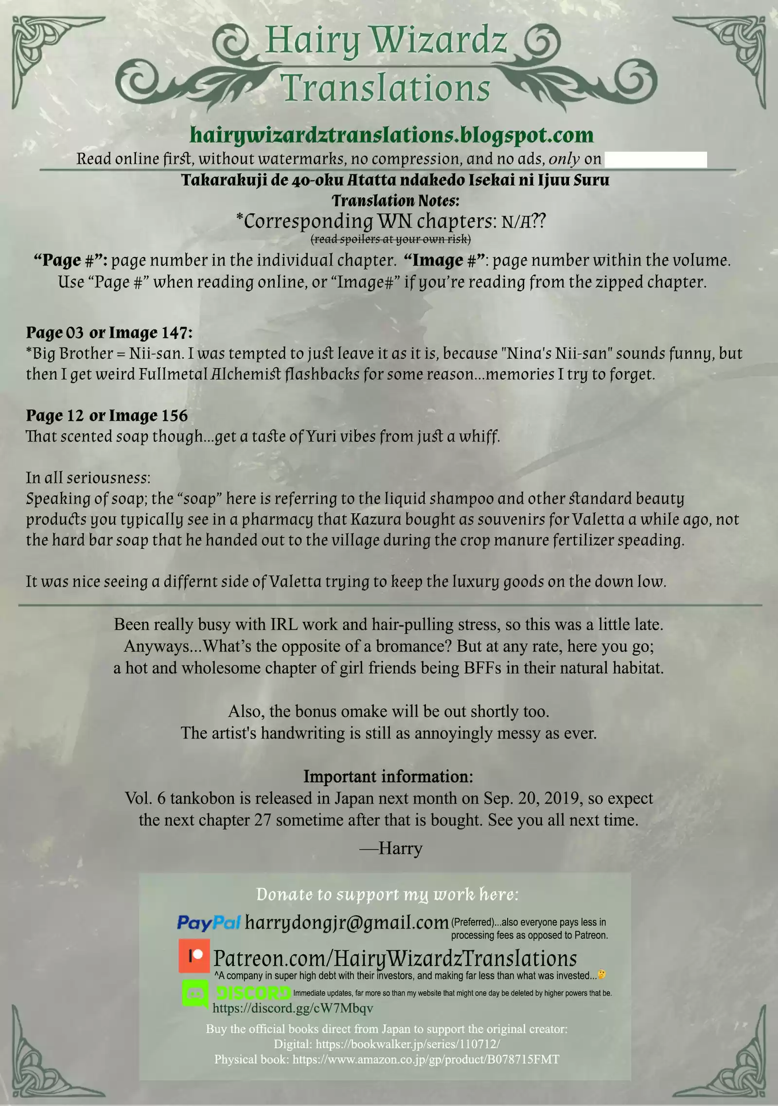 Takarakuji de 40-oku Atattandakedo Isekai ni Ijuu Suru vol.5 ch.26