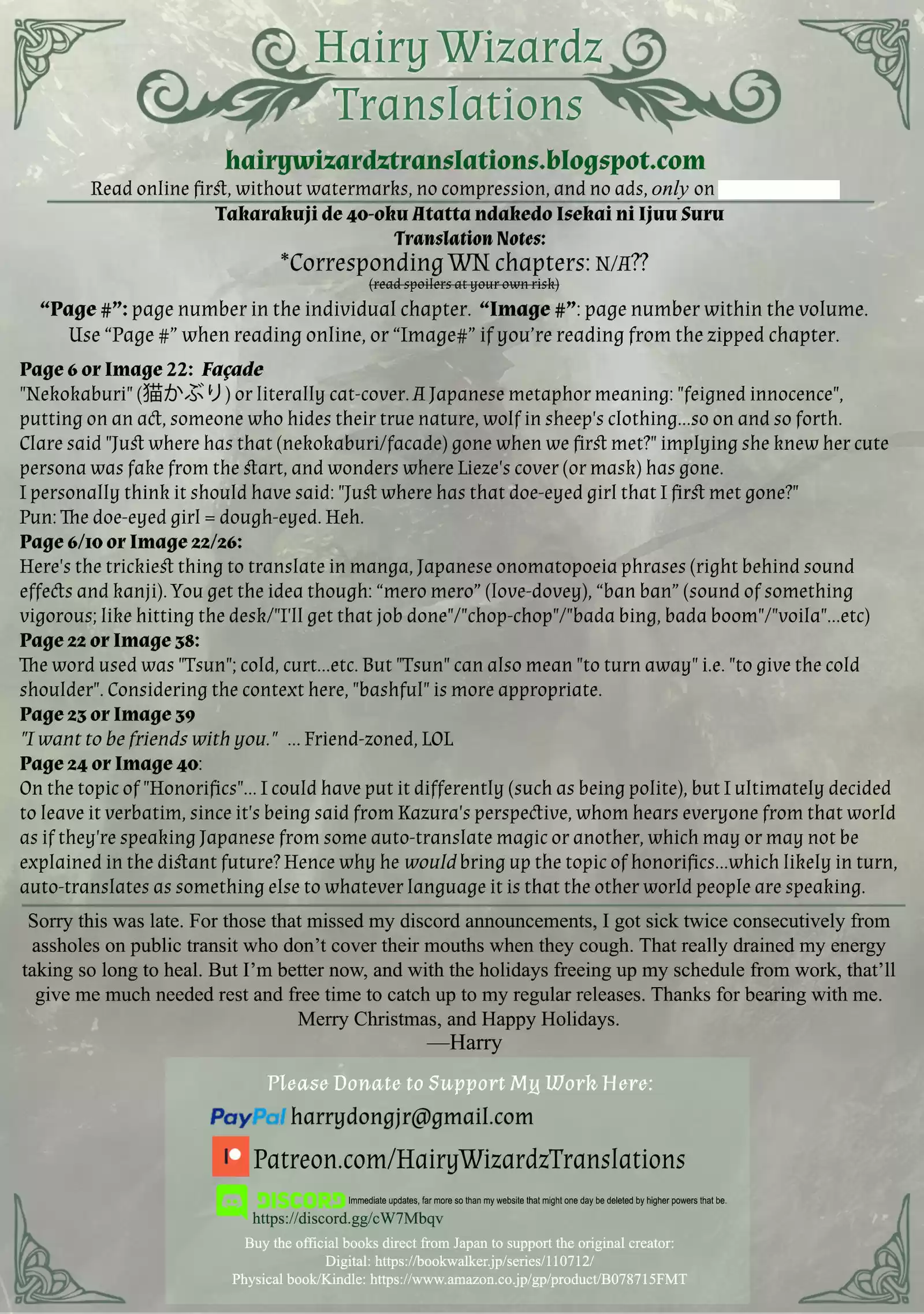 Takarakuji de 40-oku Atattandakedo Isekai ni Ijuu Suru vol.6 ch.28