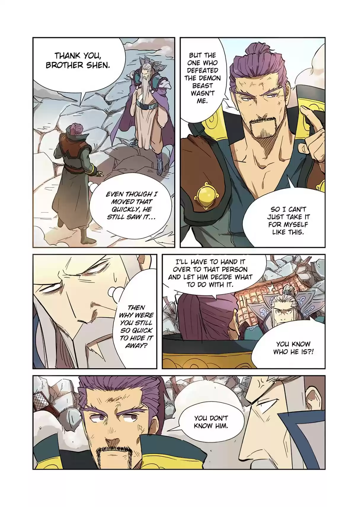 Tales of Demons and Gods Ch. 186.5