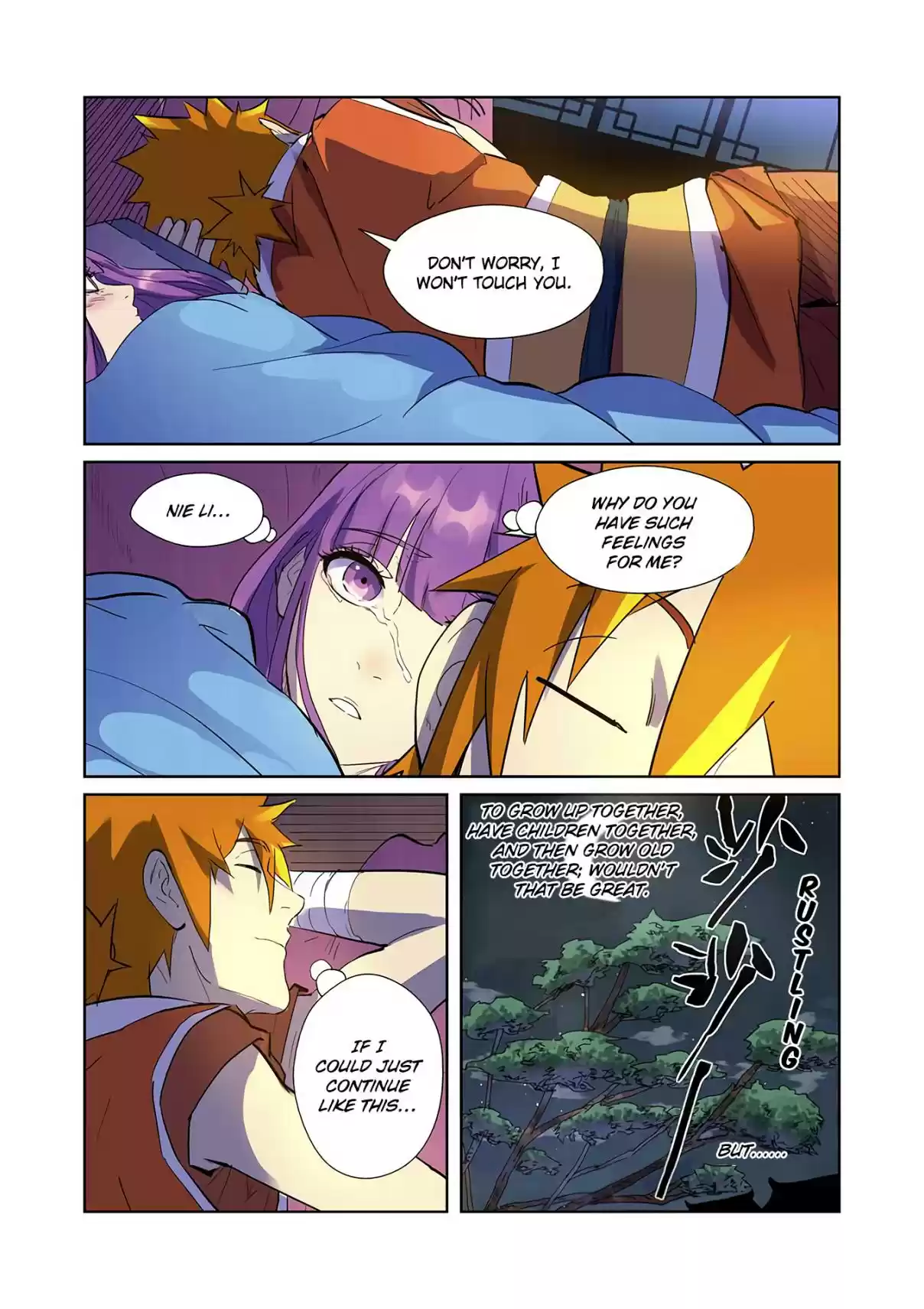 Tales of Demons and Gods Ch. 195 Sleeping Together