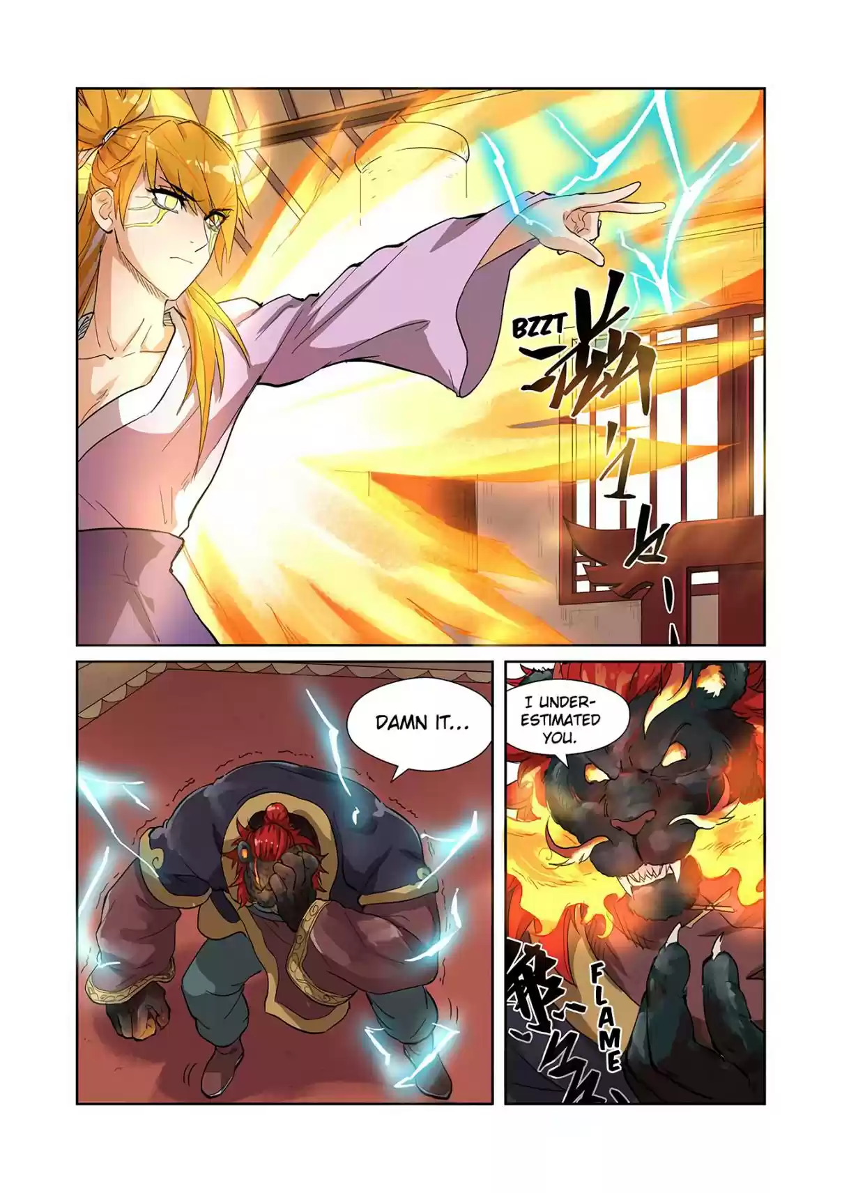 Tales of Demons and Gods Ch. 196.5 The Scarlet Flame Black Tiger Appears (Part 2)