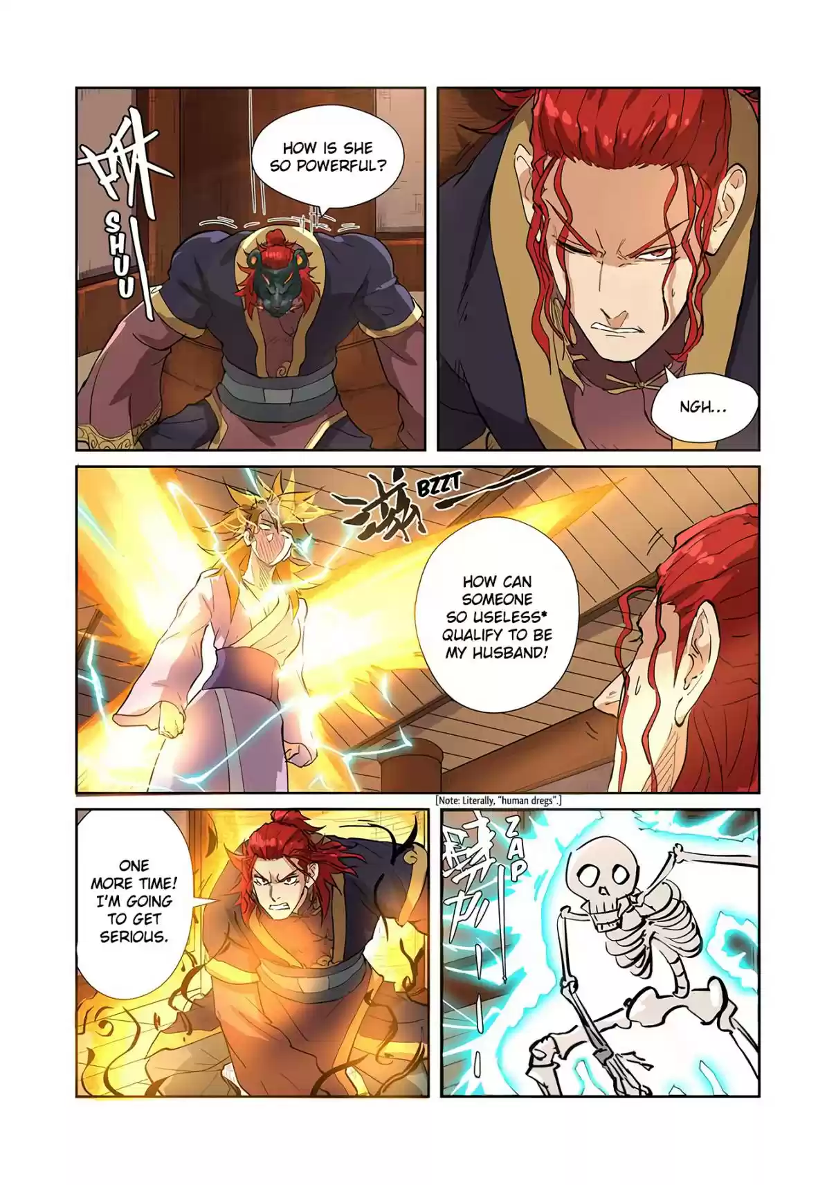 Tales of Demons and Gods Ch. 196.5 The Scarlet Flame Black Tiger Appears (Part 2)