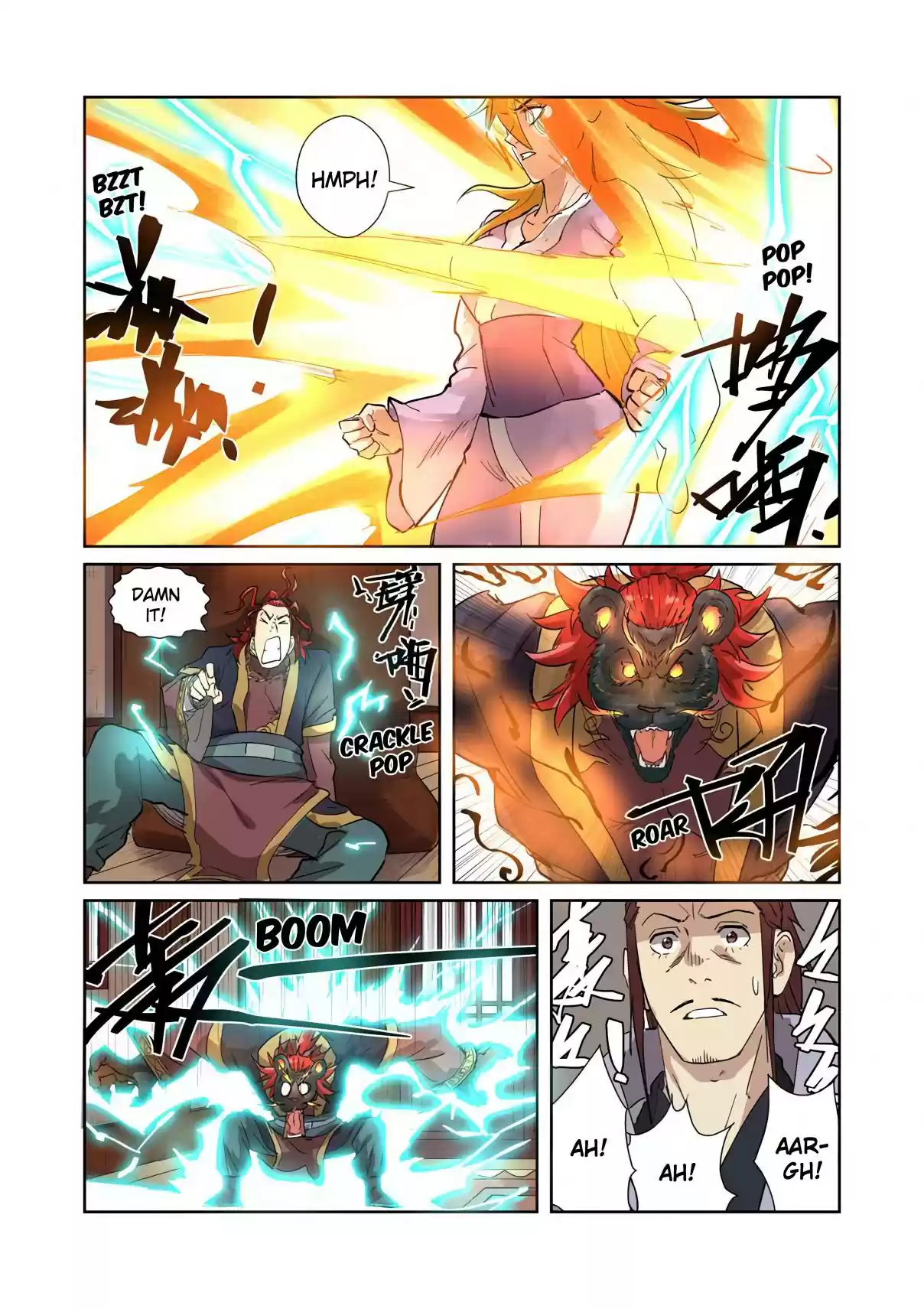 Tales of Demons and Gods Ch. 196.5 The Scarlet Flame Black Tiger Appears (Part 2)