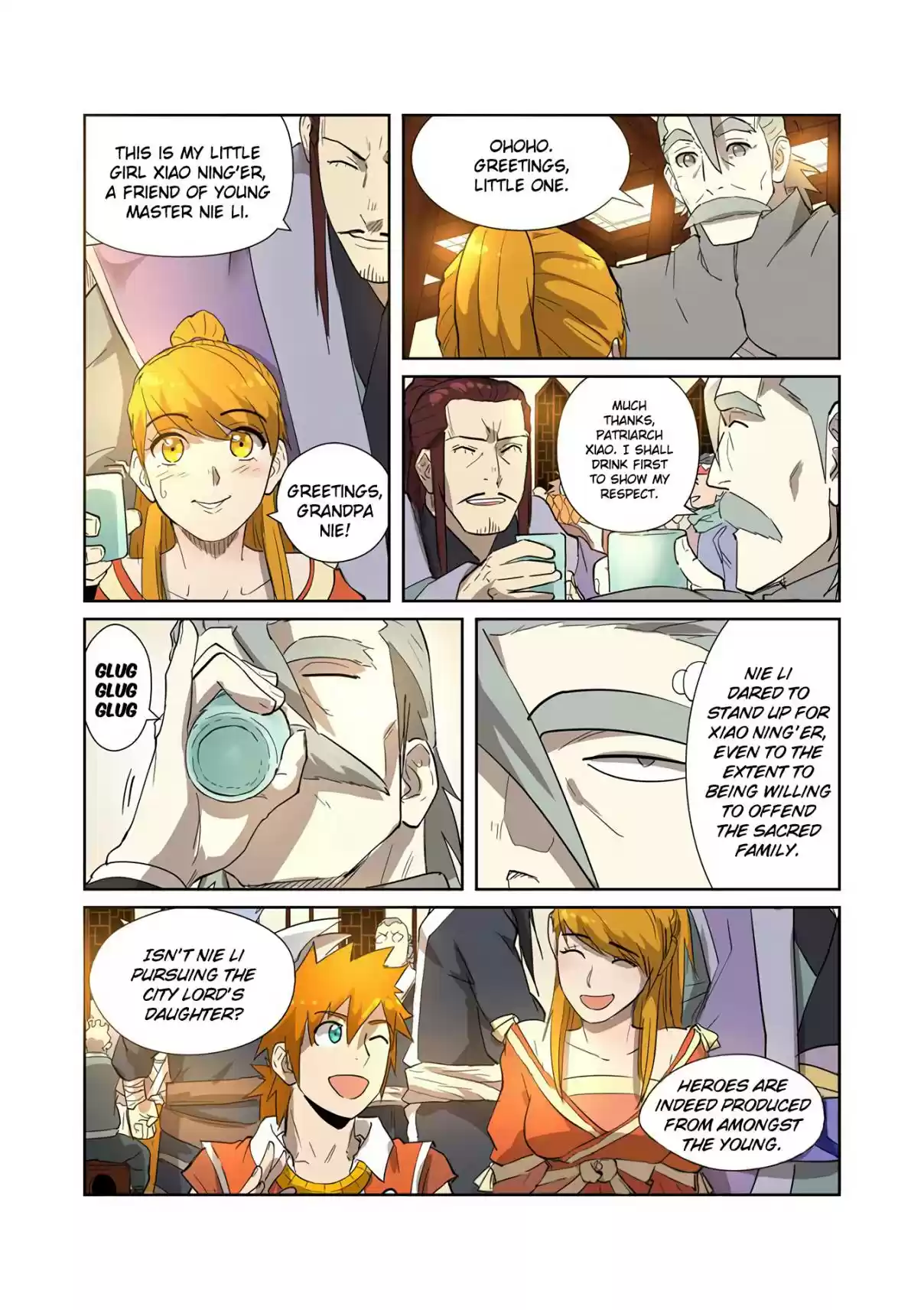 Tales of Demons and Gods Ch. 200.5 Trading Blows (Part 2)