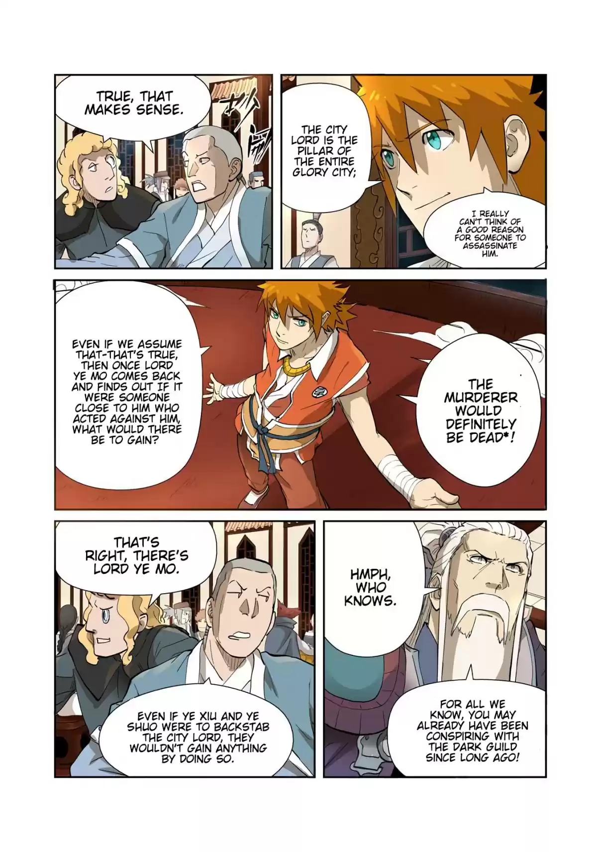 Tales of Demons and Gods Ch. 204 War of Words