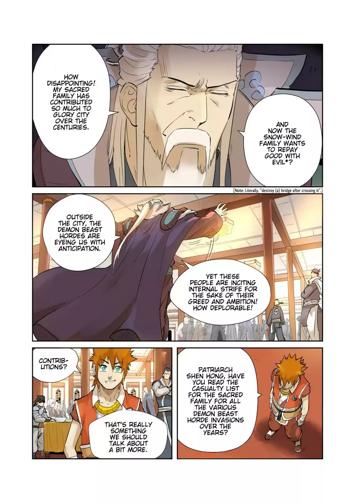 Tales of Demons and Gods Ch. 205.5 True Intentions Finally Revealed (Part 2)