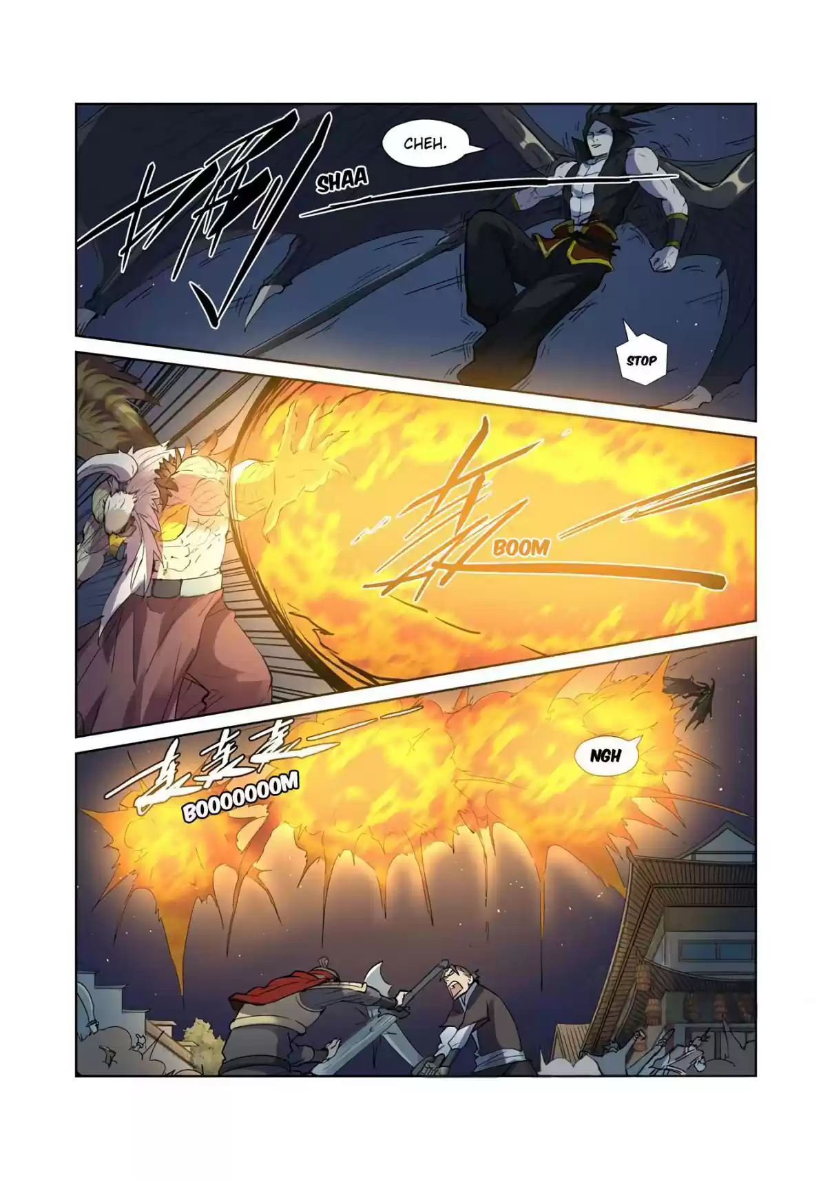 Tales of Demons and Gods Ch. 207.5 Divine Fire Roc (Part 2)