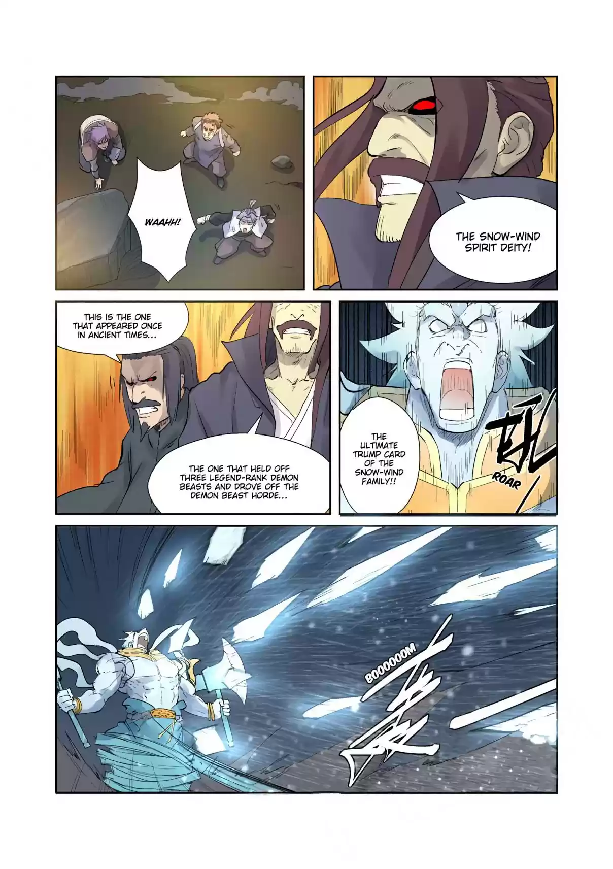 Tales of Demons and Gods Ch. 208.5 The Snow Wind Spirit Deity (Part 2)