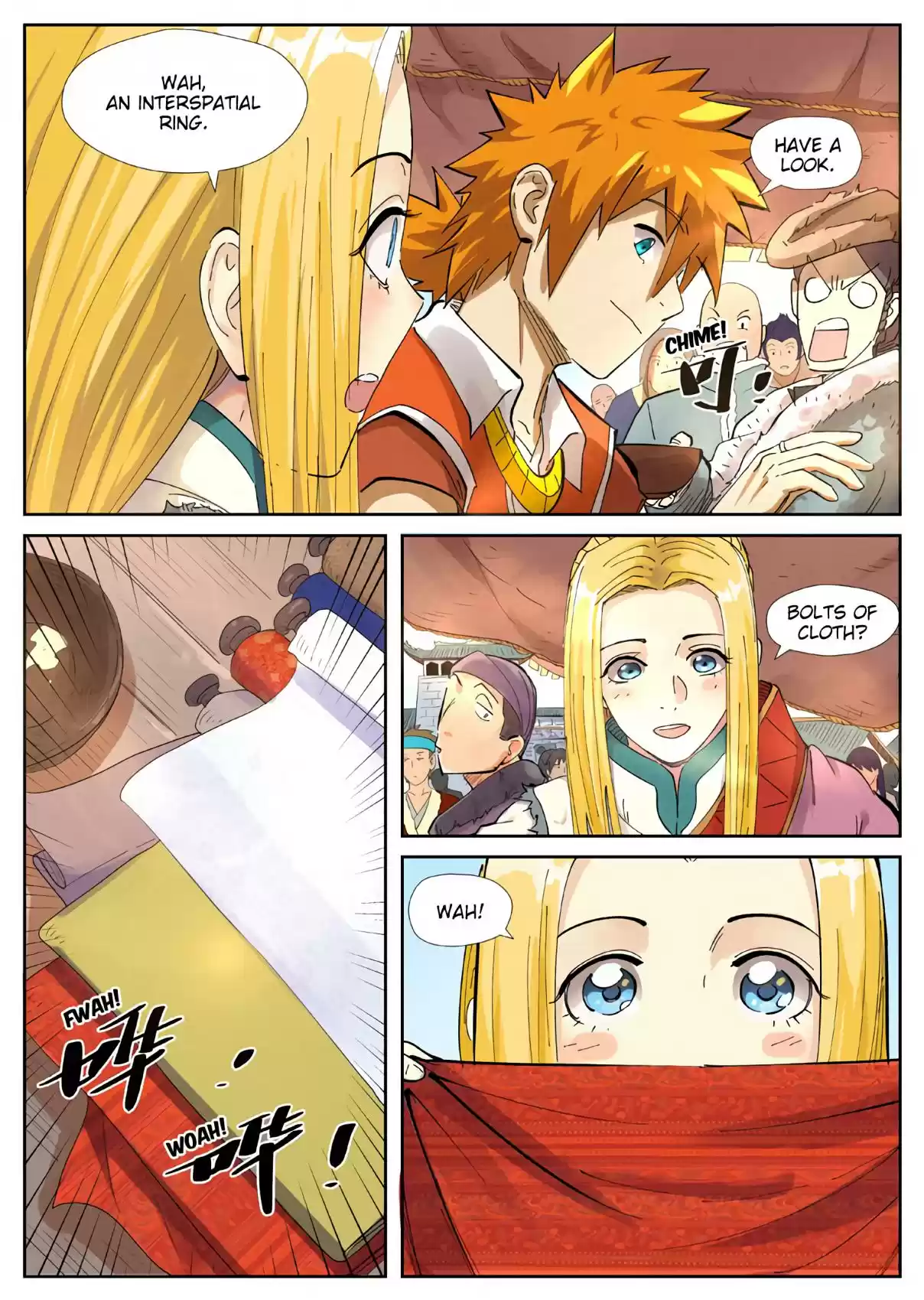 Tales of Demons and Gods Ch. 216 Purple Smoke Stone