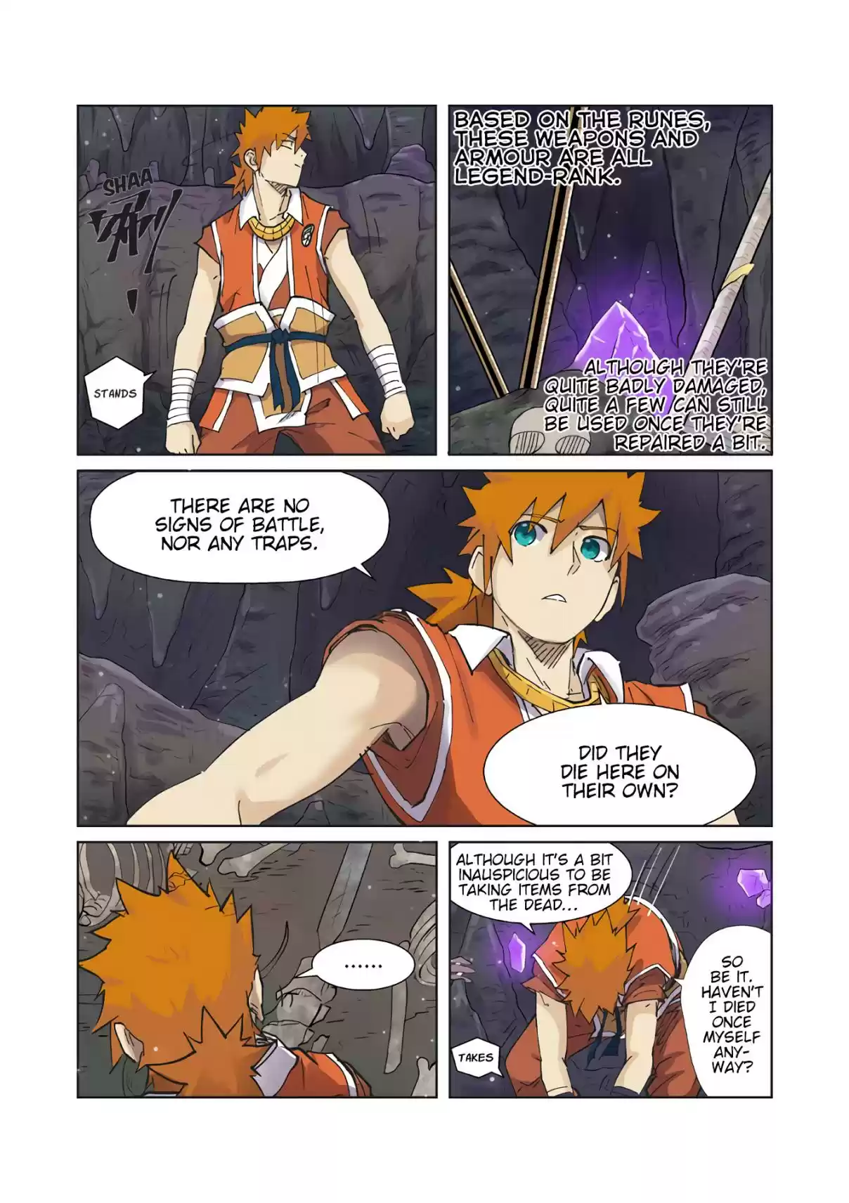 Tales of Demons and Gods Ch. 222.5 The Cave Within The Cliff (Part 2)