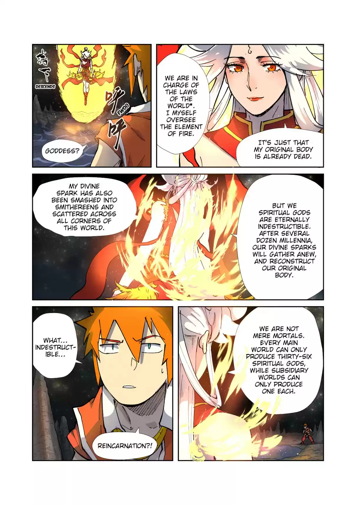 Tales of Demons and Gods Ch. 223.5 Fire Spiritual Goddess (Part 2)