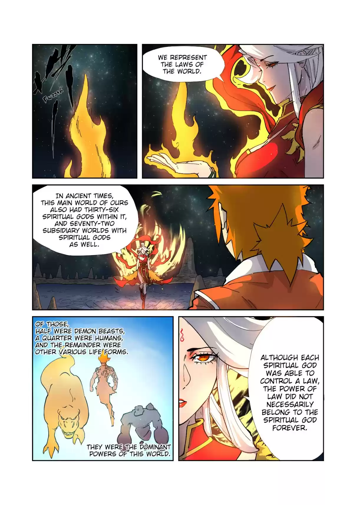 Tales of Demons and Gods Ch. 223.5 Fire Spiritual Goddess (Part 2)