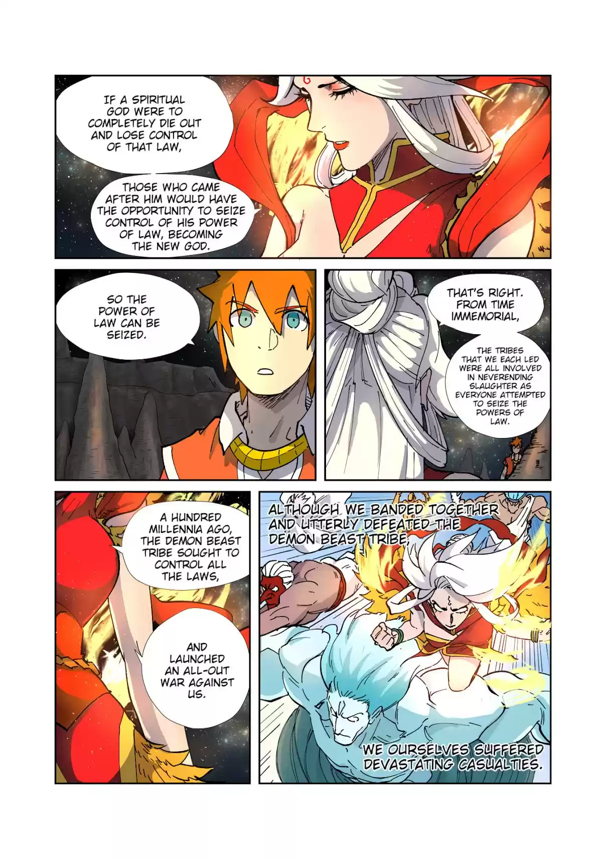 Tales of Demons and Gods Ch. 223.5 Fire Spiritual Goddess (Part 2)