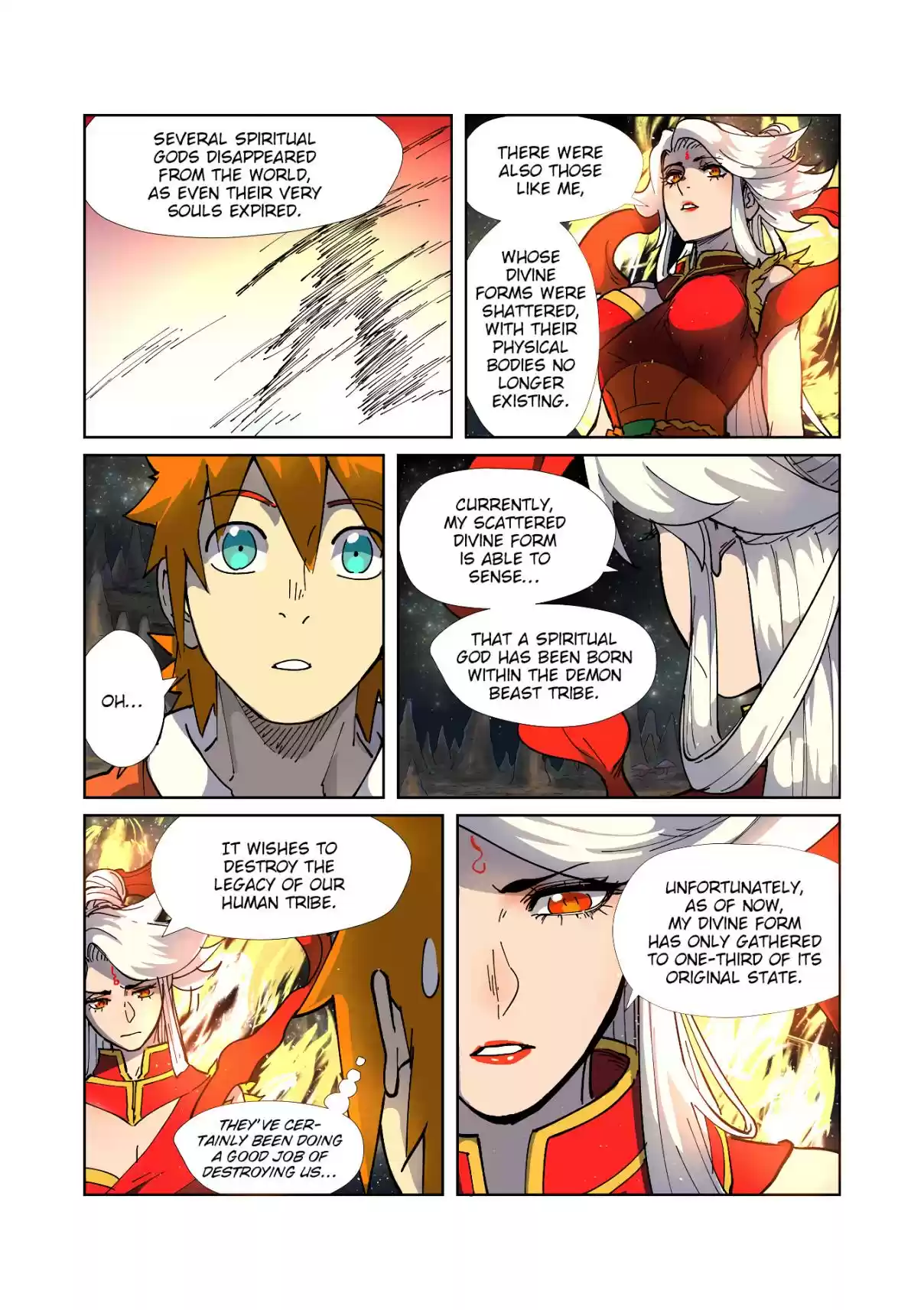 Tales of Demons and Gods Ch. 223.5 Fire Spiritual Goddess (Part 2)