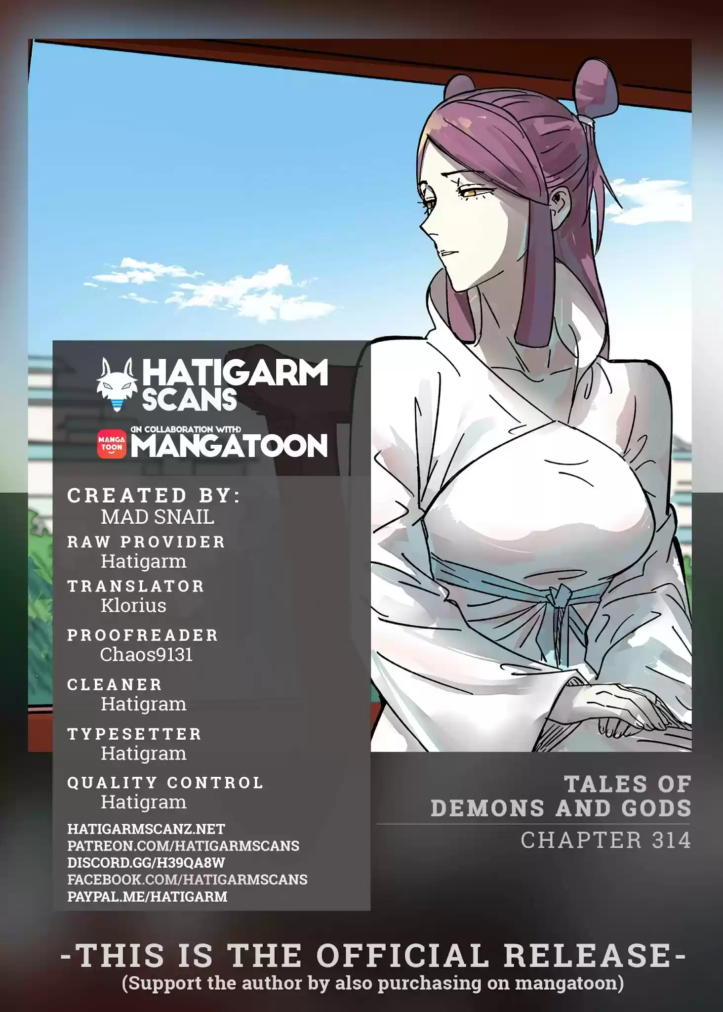 Tales Of Demons And Gods Chapter 314: Anxiety