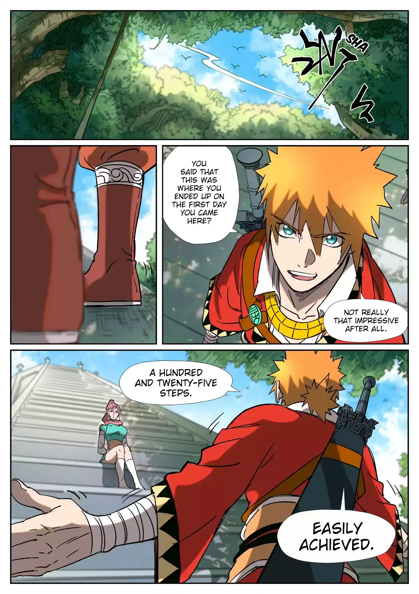 Tales Of Demons And Gods Chapter 315: Where Should I Strike You Then