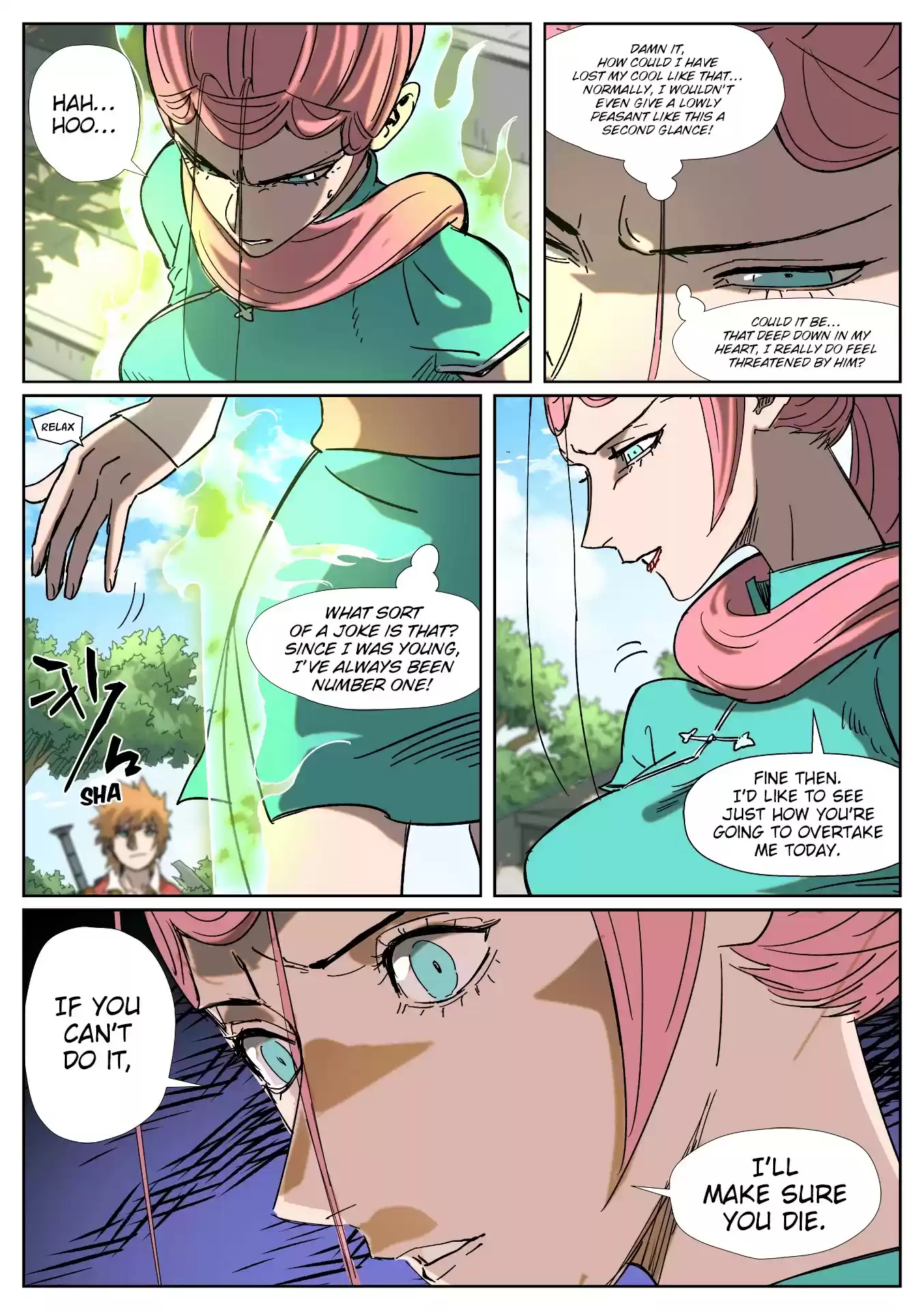 Tales Of Demons And Gods Chapter 315: Where Should I Strike You Then