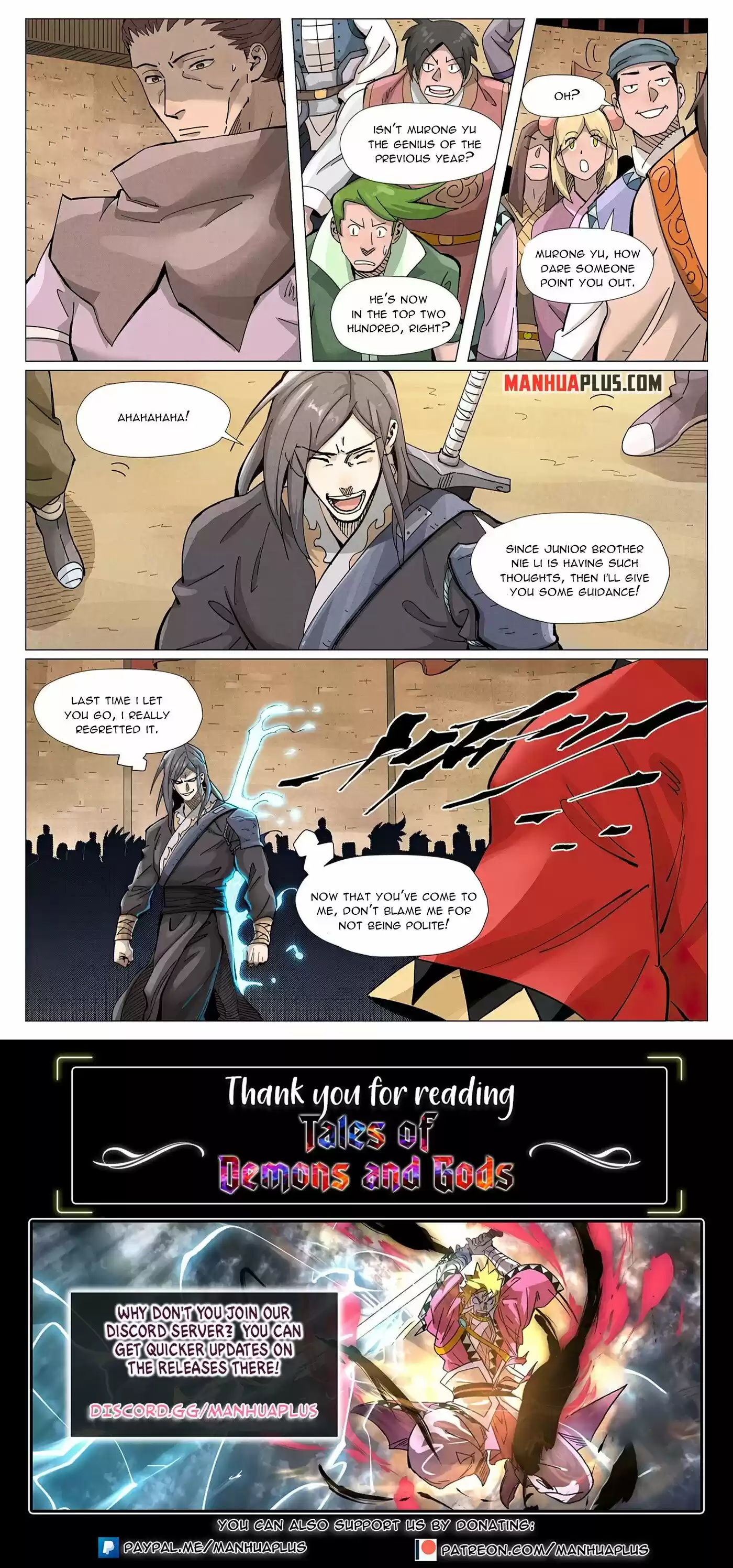 Tales Of Demons And Gods Chapter 368.5