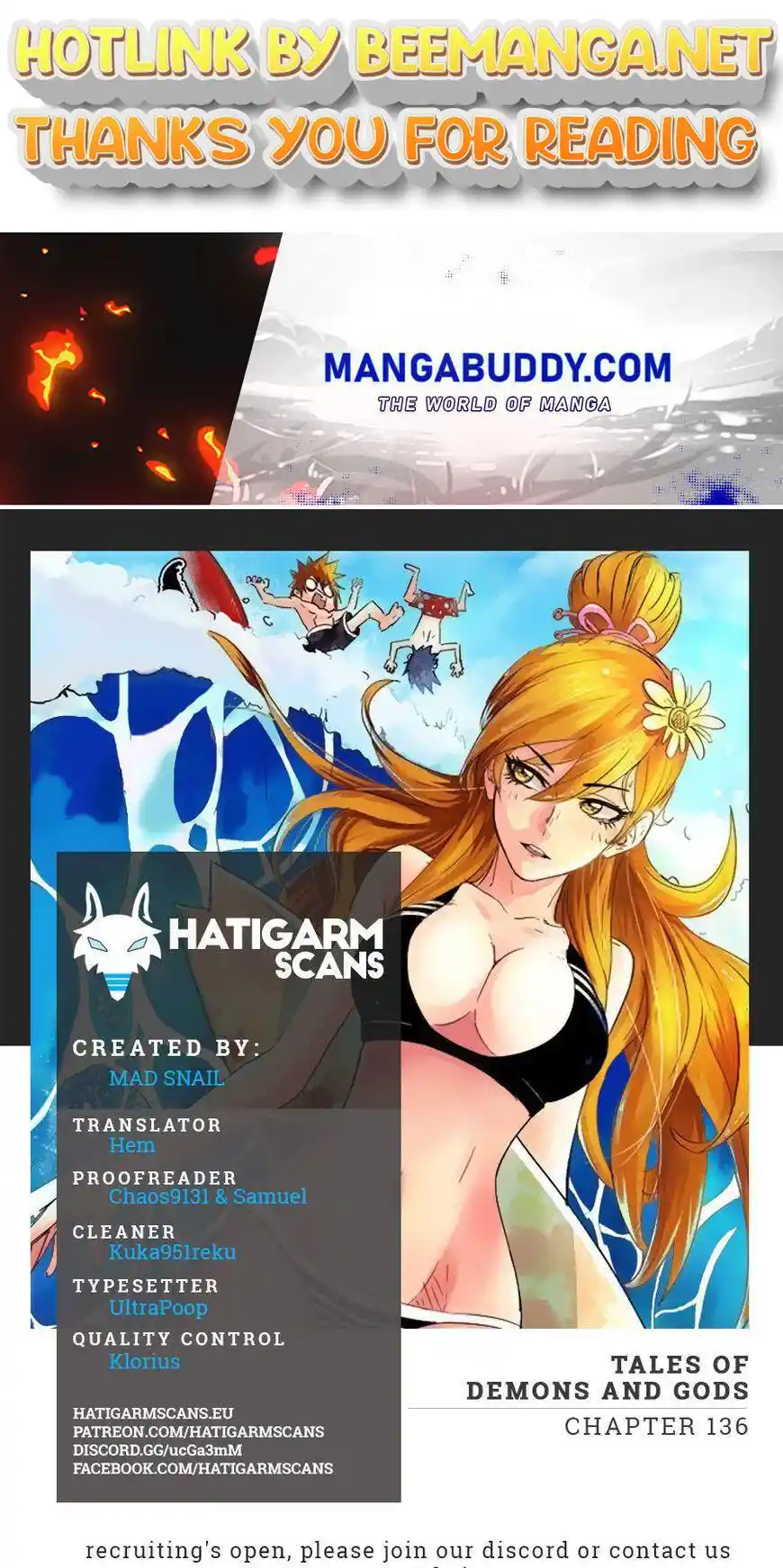 Tales of Demons and Gods Manhua Chapter 136