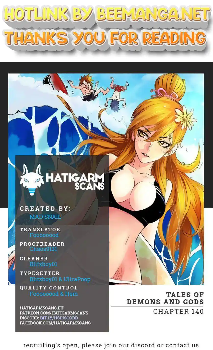 Tales of Demons and Gods Manhua Chapter 140