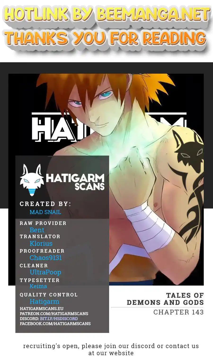 Tales of Demons and Gods Manhua Chapter 143